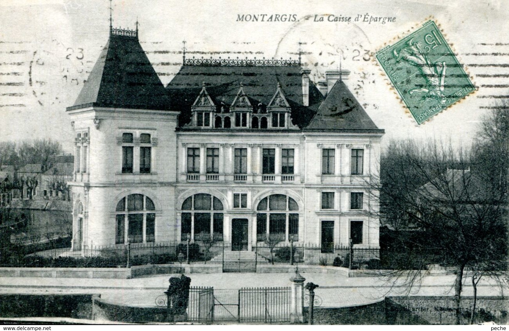 N°72659 -cpa Montargis -la Caisse D'Epargne- - Banques