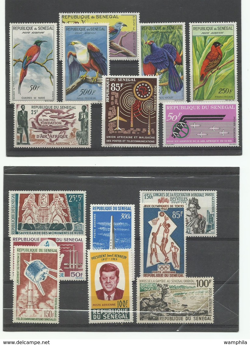 Sénégal, P.A. N° 31 à 71, 40 Valeurs , Cote YT 150€ - Senegal (1960-...)