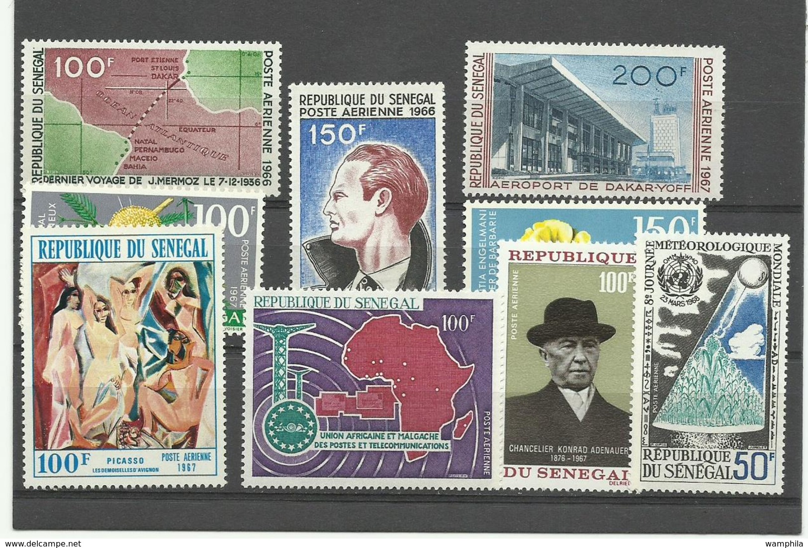 Sénégal, P.A. N° 31 à 71, 40 Valeurs , Cote YT 150€ - Senegal (1960-...)