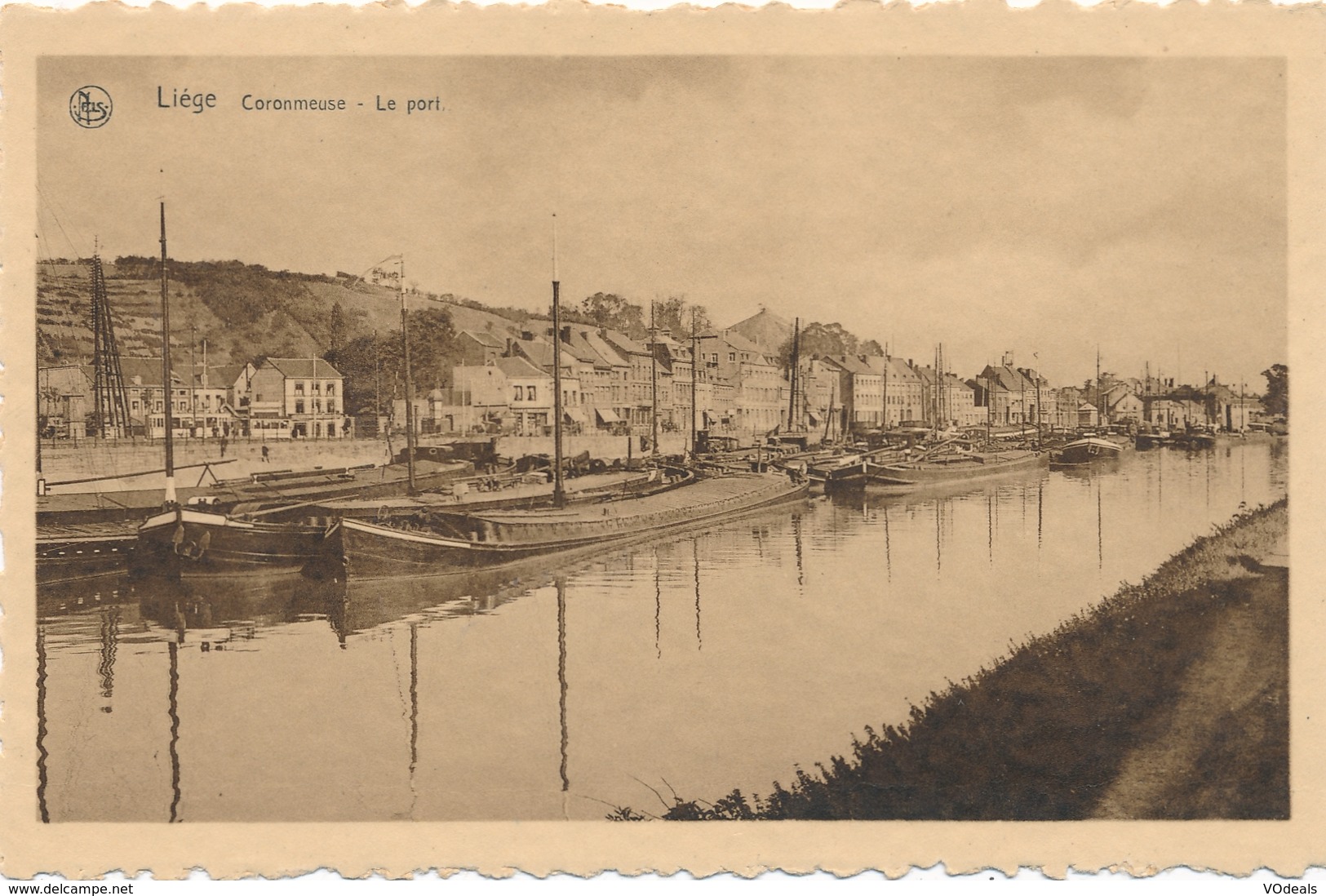 CPA - Belgique - Liège - Coronmeuse - Le Port - Liege