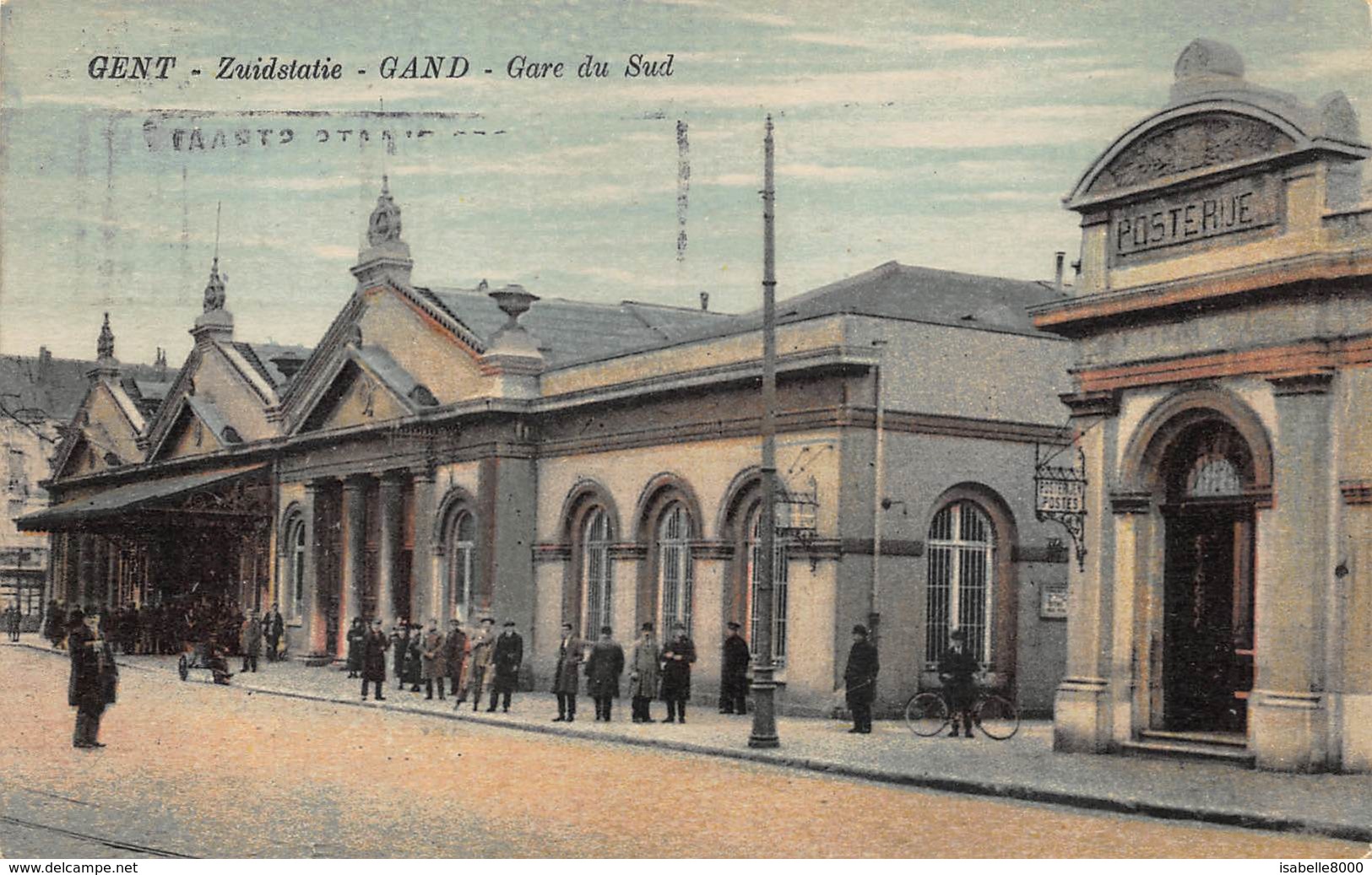 Gent Gand  Zuidstatie  Statie Station  Gare Du Sud  Posterij      I 6076 - Gent