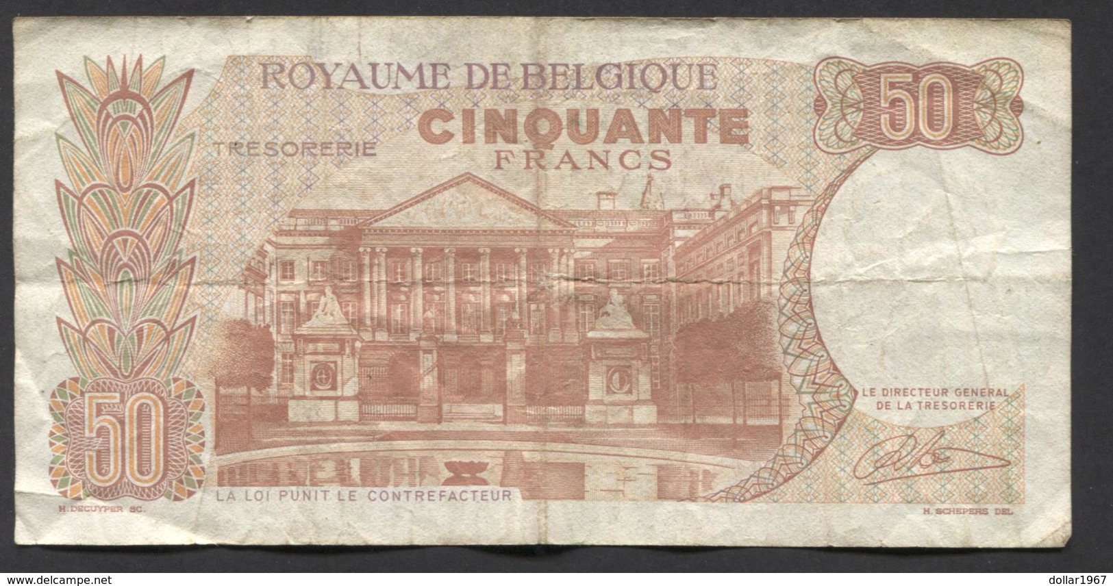 België 50 Frank 14-5- 1966 -NO: 1511 F 6388 - 50 Francs