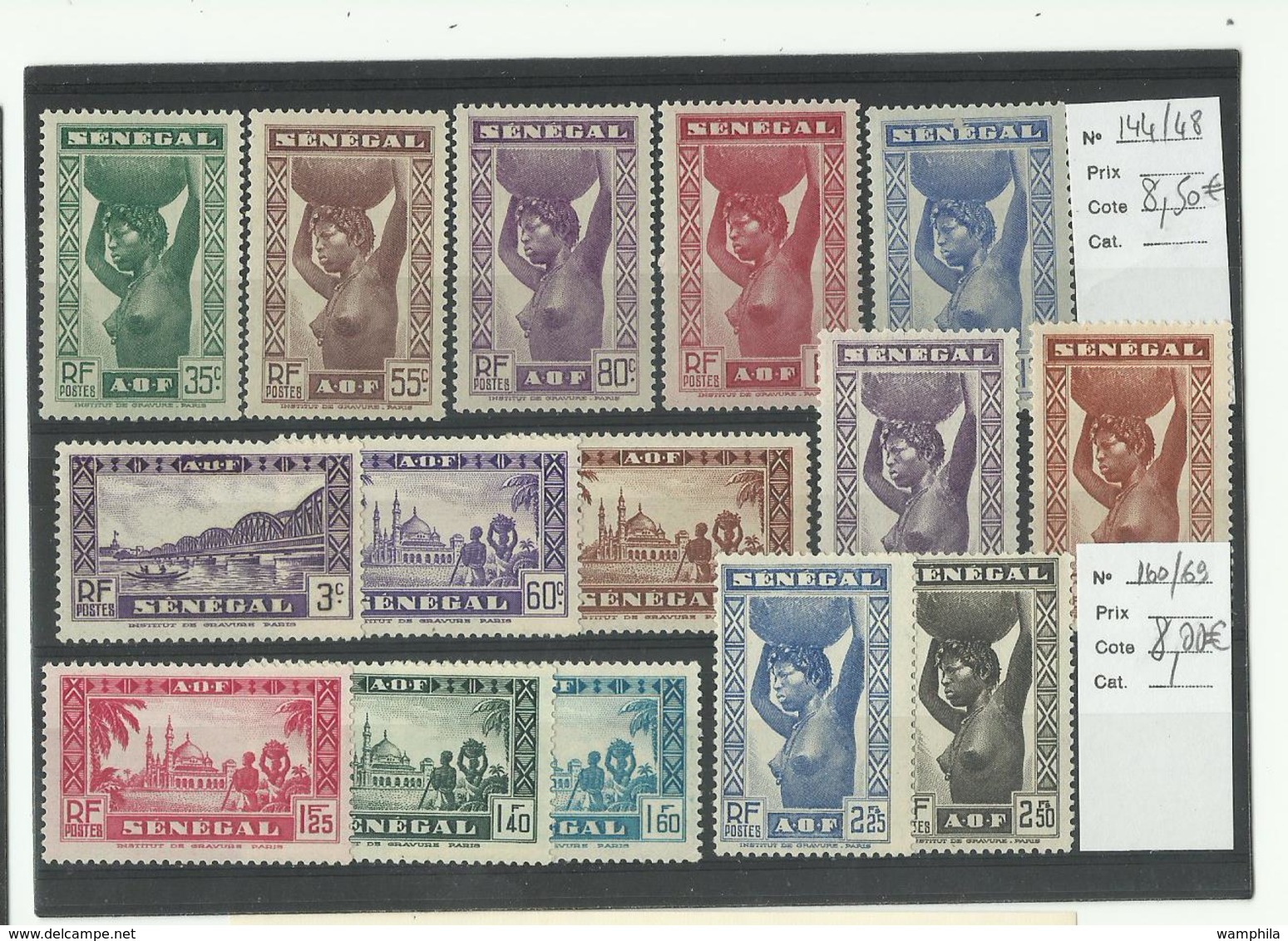 Sénégal, Un Lot De Timbres Neufs ** MNH, Cote YT 76€ - Senegal (1960-...)