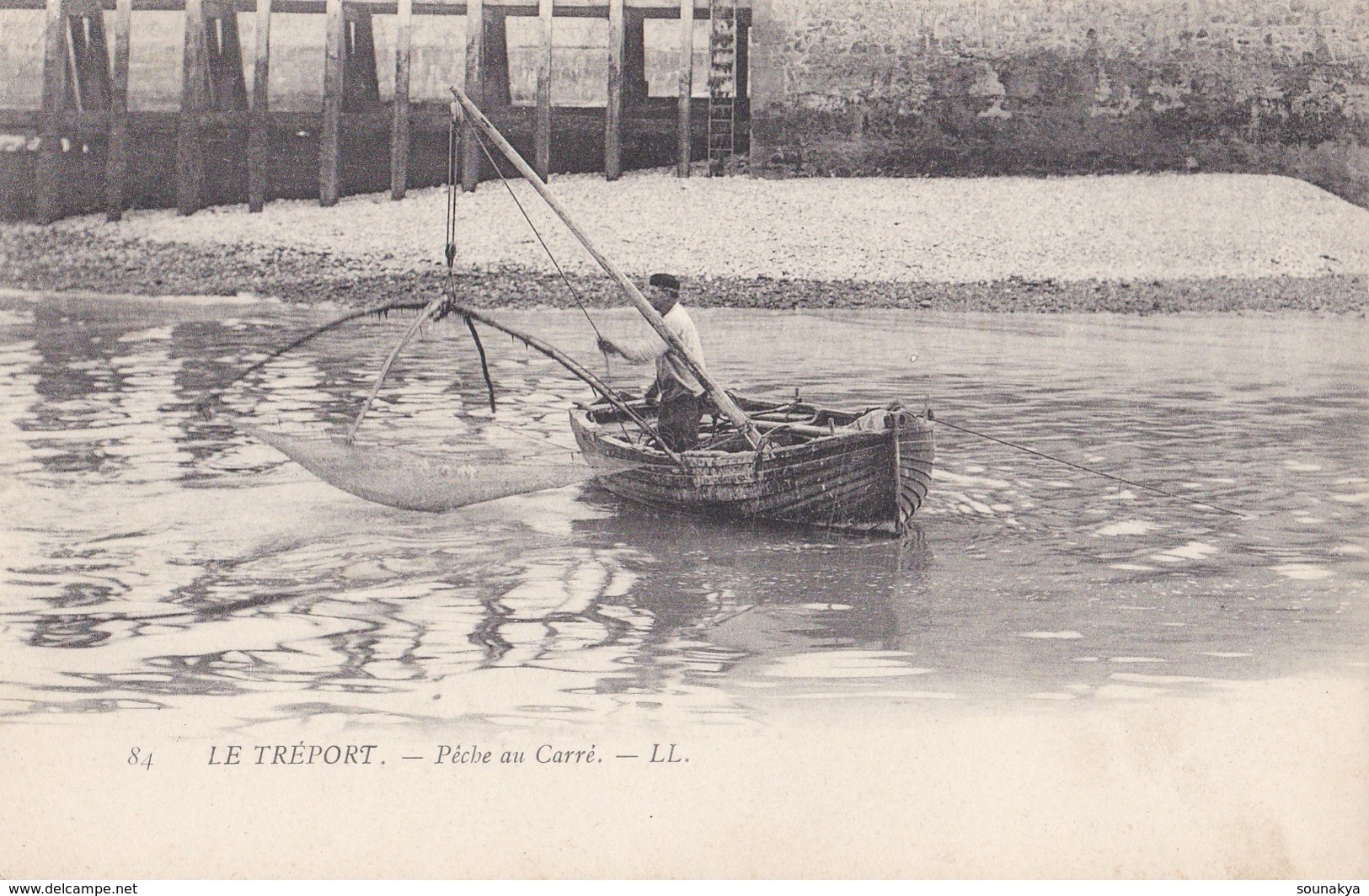 LE TREPORT // Peche Au Carré - Eu