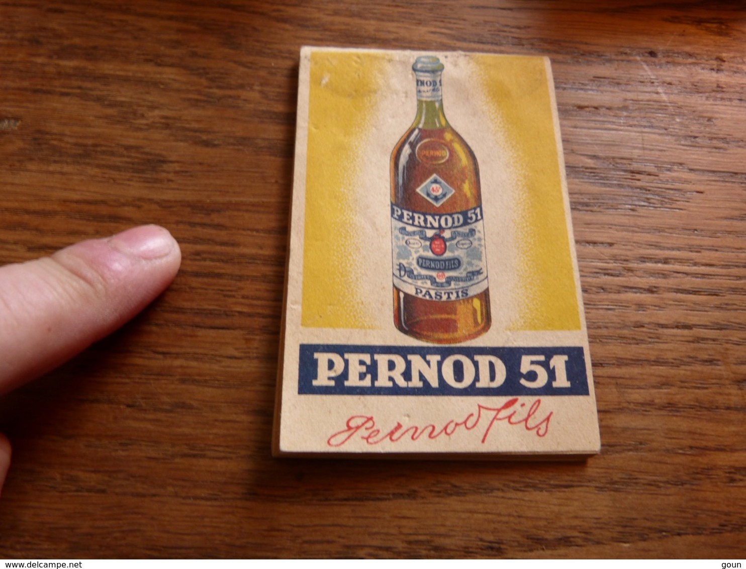 LV16 Petit Bloc Notes Pernod 45 - Andere & Zonder Classificatie