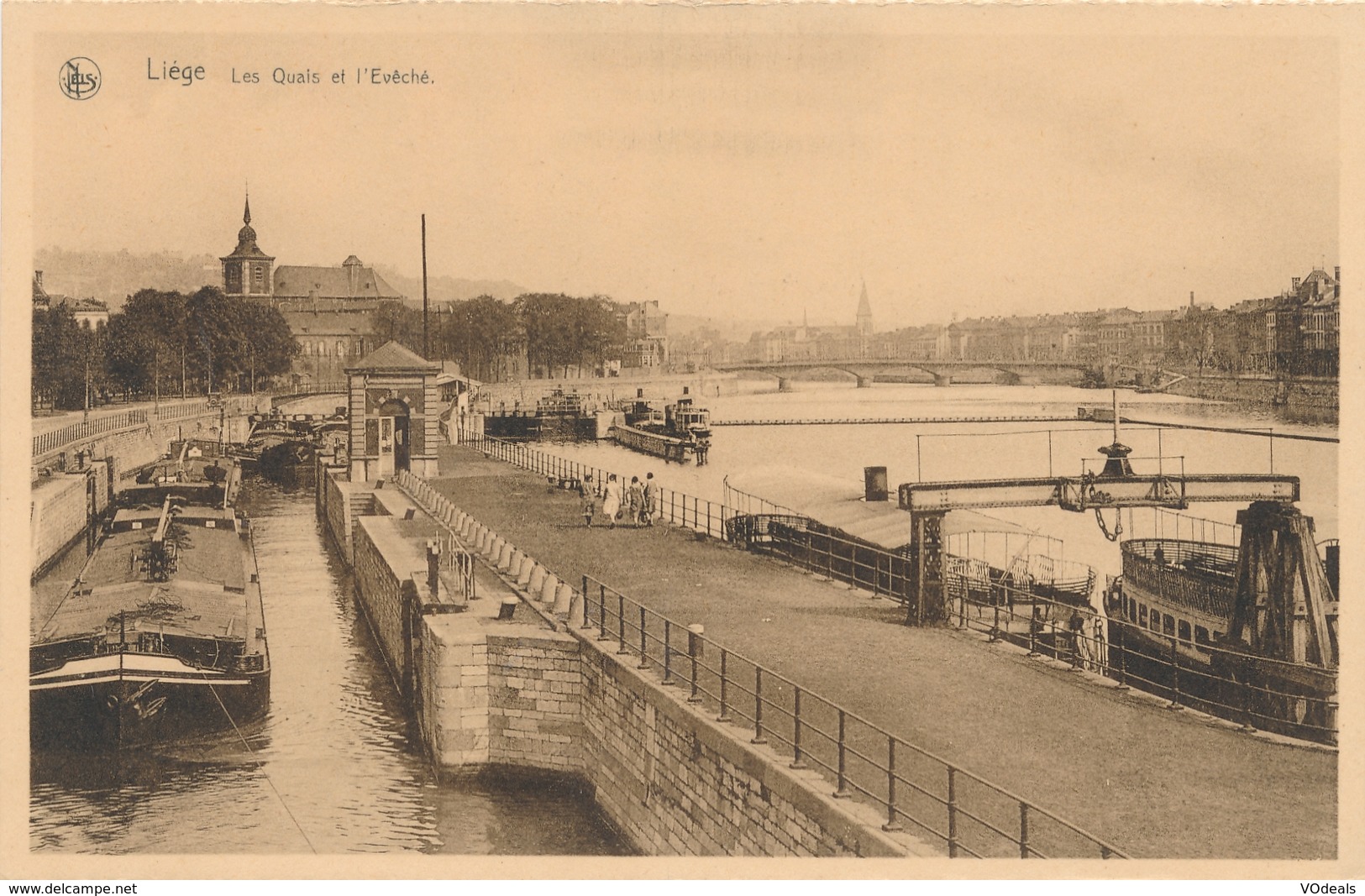 CPA - Belgique - Liège - Le Quais Et L'Evêché - Liege