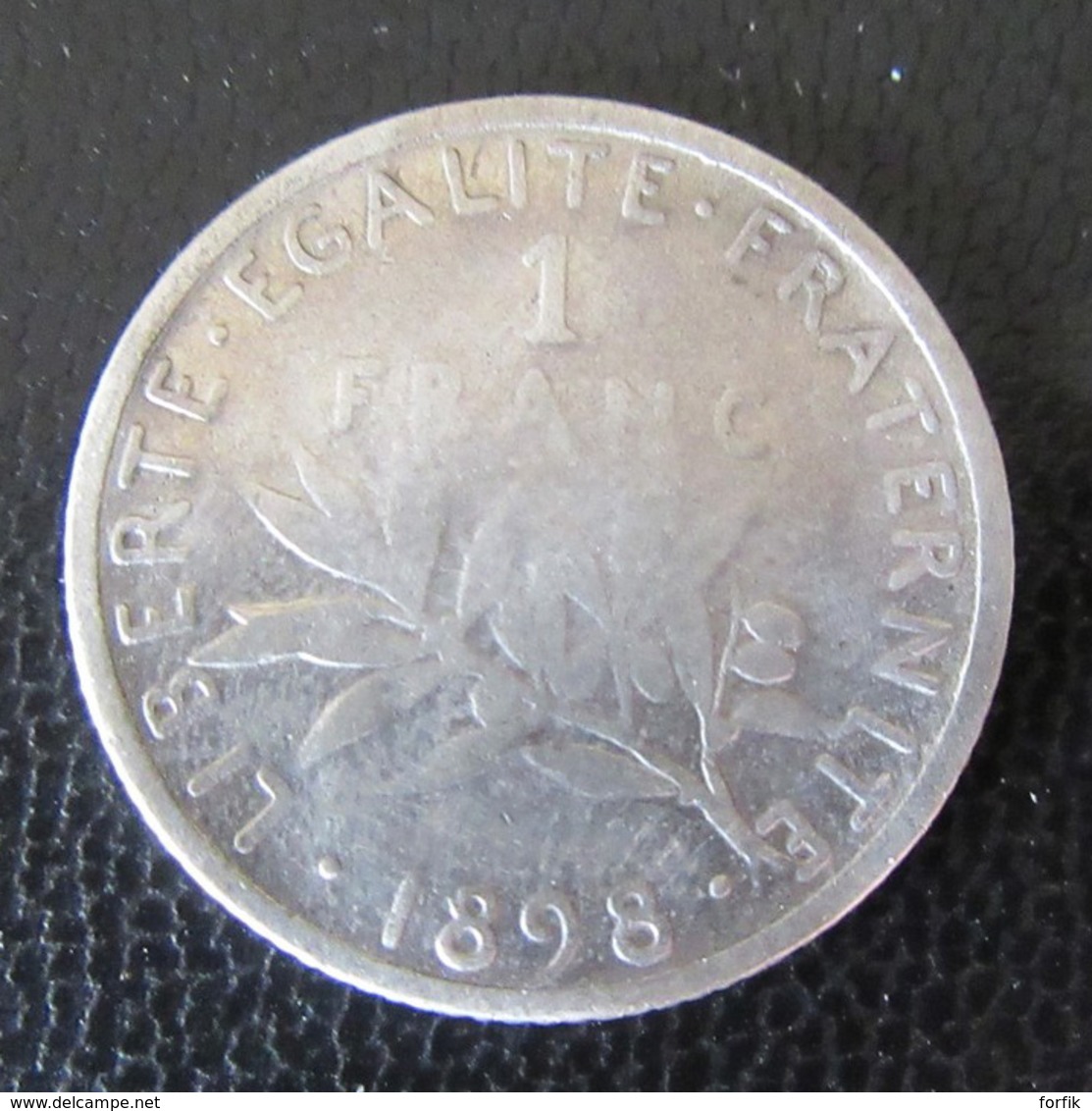 France - Lot De 7 Monnaies 1 Franc Et 2 Francs Cérès Et Semeuse Roty 1887/1915 - Argent - Autres & Non Classés