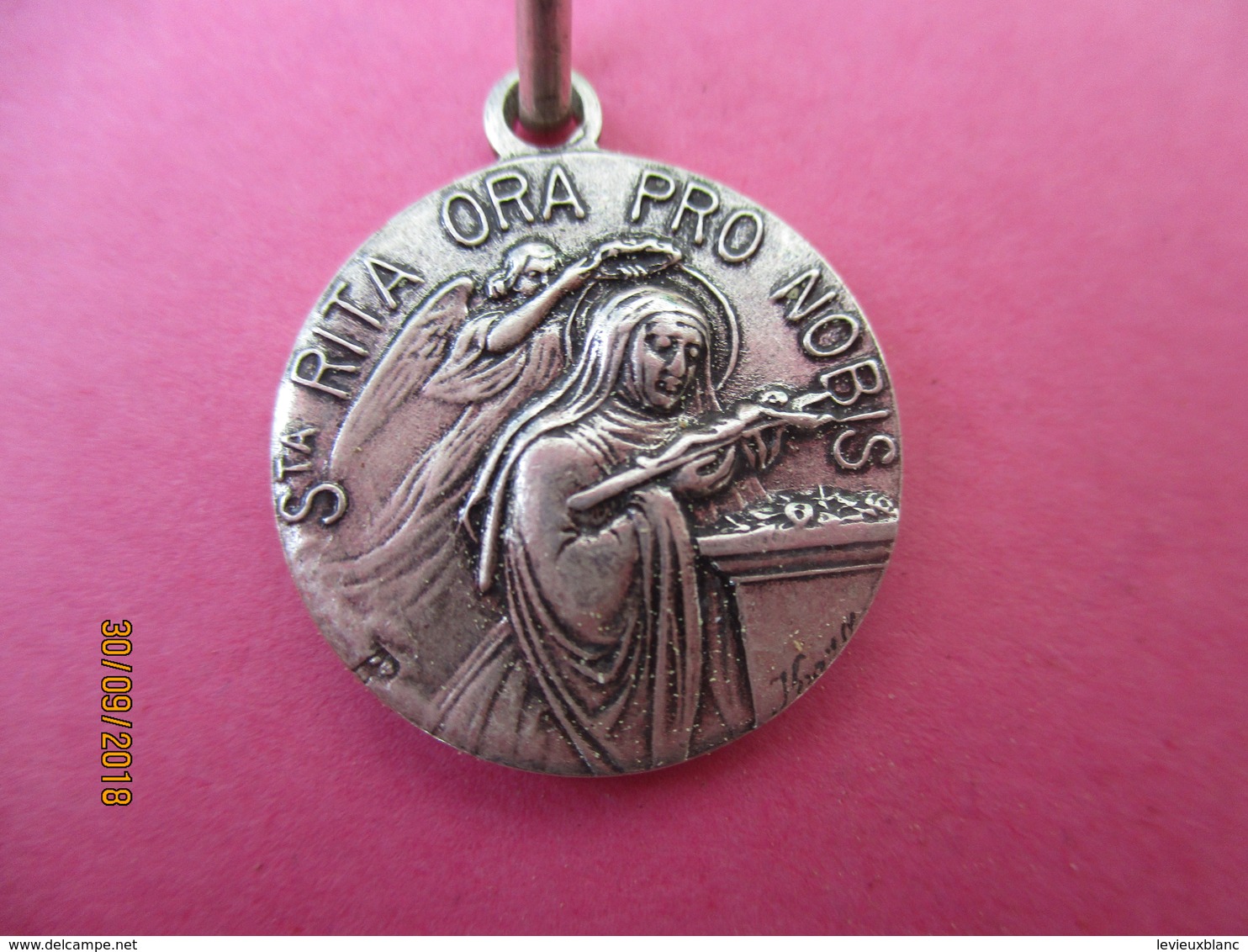 Médaille De Chaînette/ Sainte RITA / Rita Ora Pro Nobis/ /  Vers 1930-1960  CAN801 - Religion & Esotericism