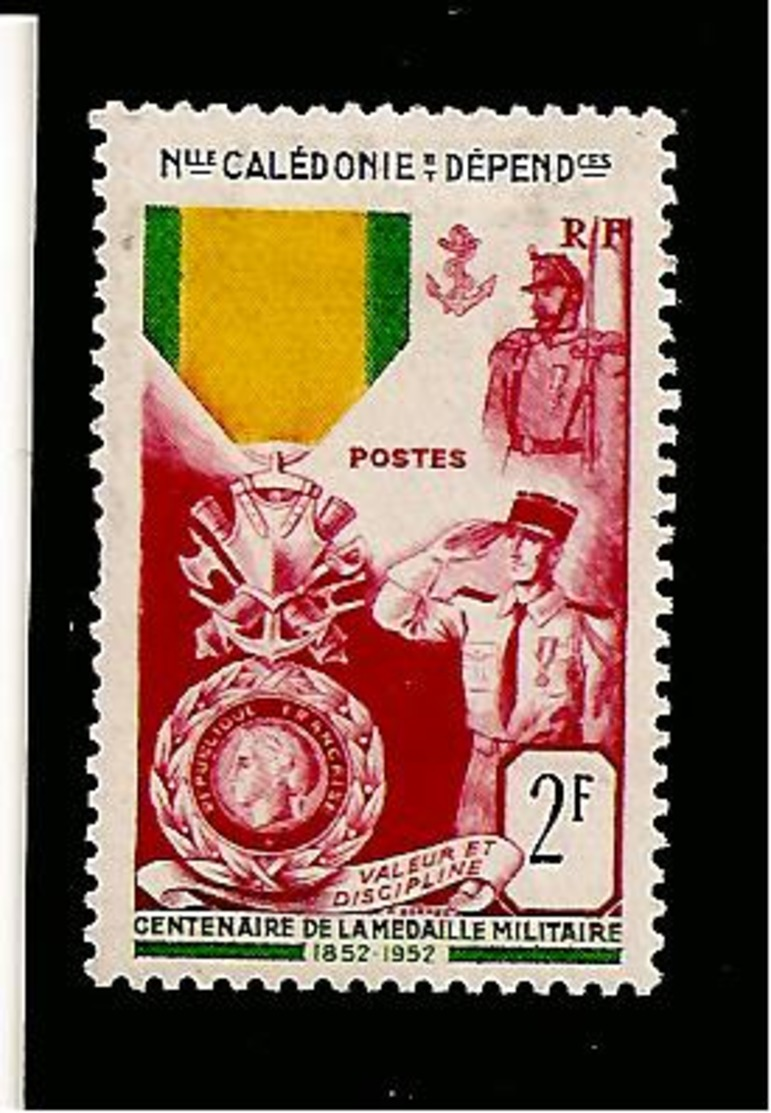 1 Timbre Nelle CALEDONIE  Yt279 1952 PARFAIT ETAT  R/V - Ongebruikt