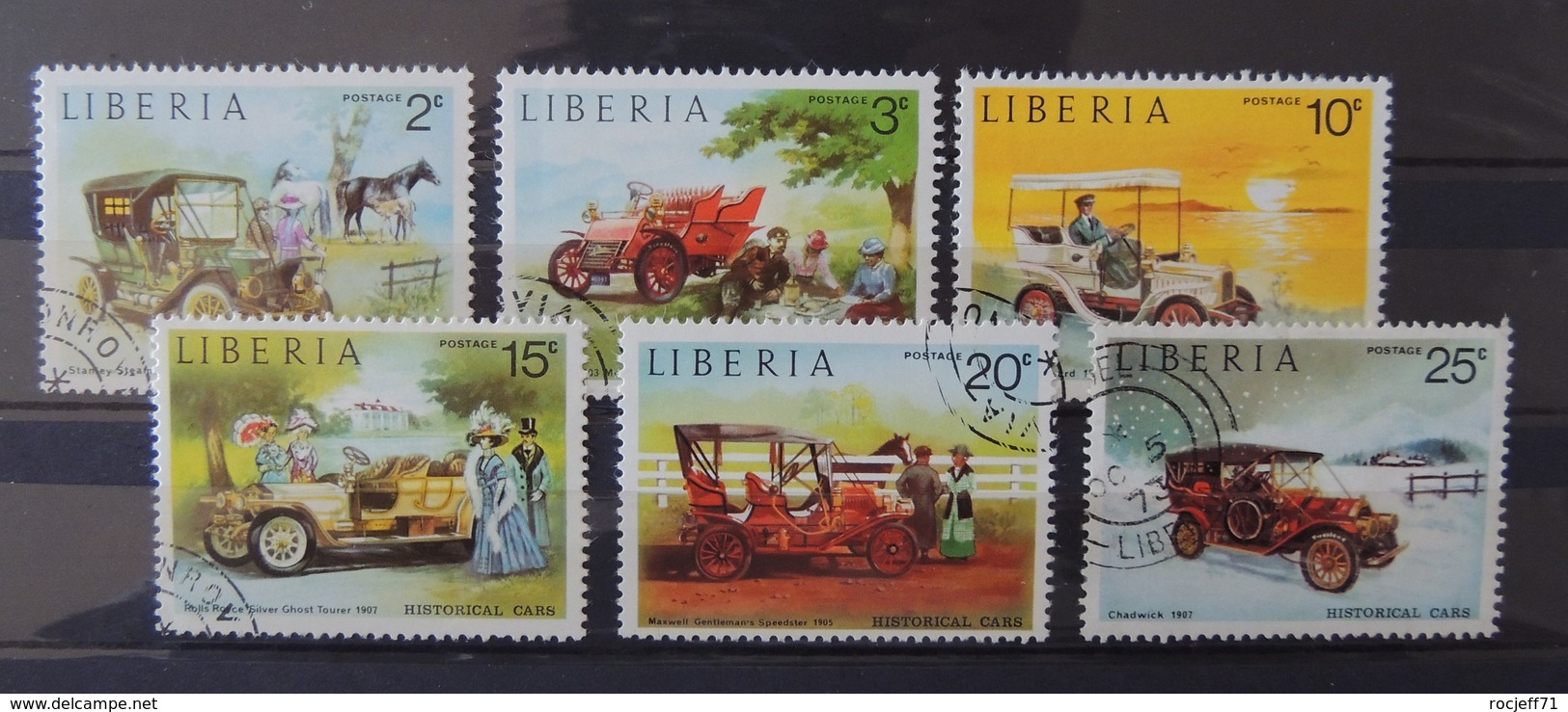 Liberia - Stamps Car - Timbres Thematique Voiture - Liberia