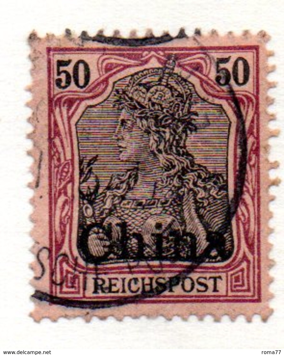 APR76 - CINA Uffici Tedeschi 1900 , Yvert N. 16  Usato - Cina (uffici)