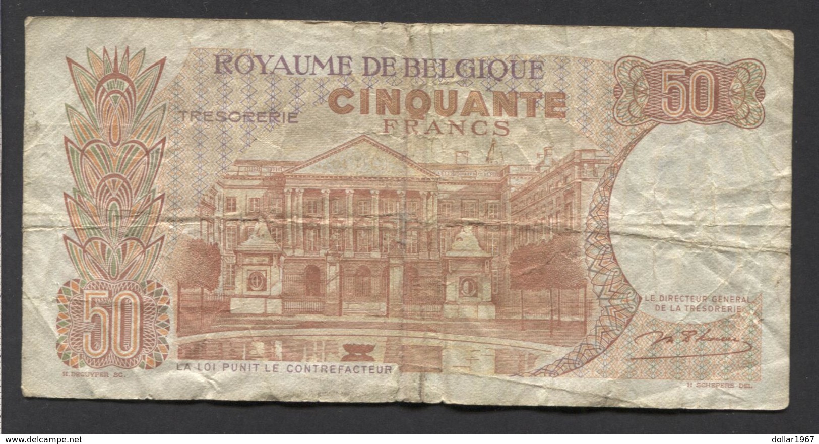 België 50 Frank 14-5- 1966 -NO: 3363 S 882 - 50 Francs