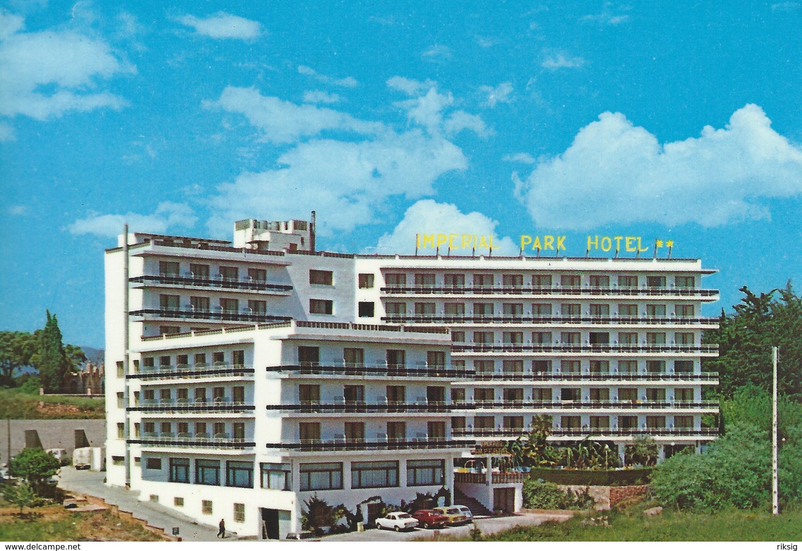 Imperial Park Hotel - Lloret De Mar. Gerona Spain. B-3604 - Hoteles & Restaurantes