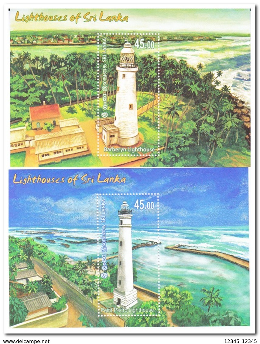 Sri Lanka 2018, Postfris MNH, Lighthouses - Sri Lanka (Ceylon) (1948-...)