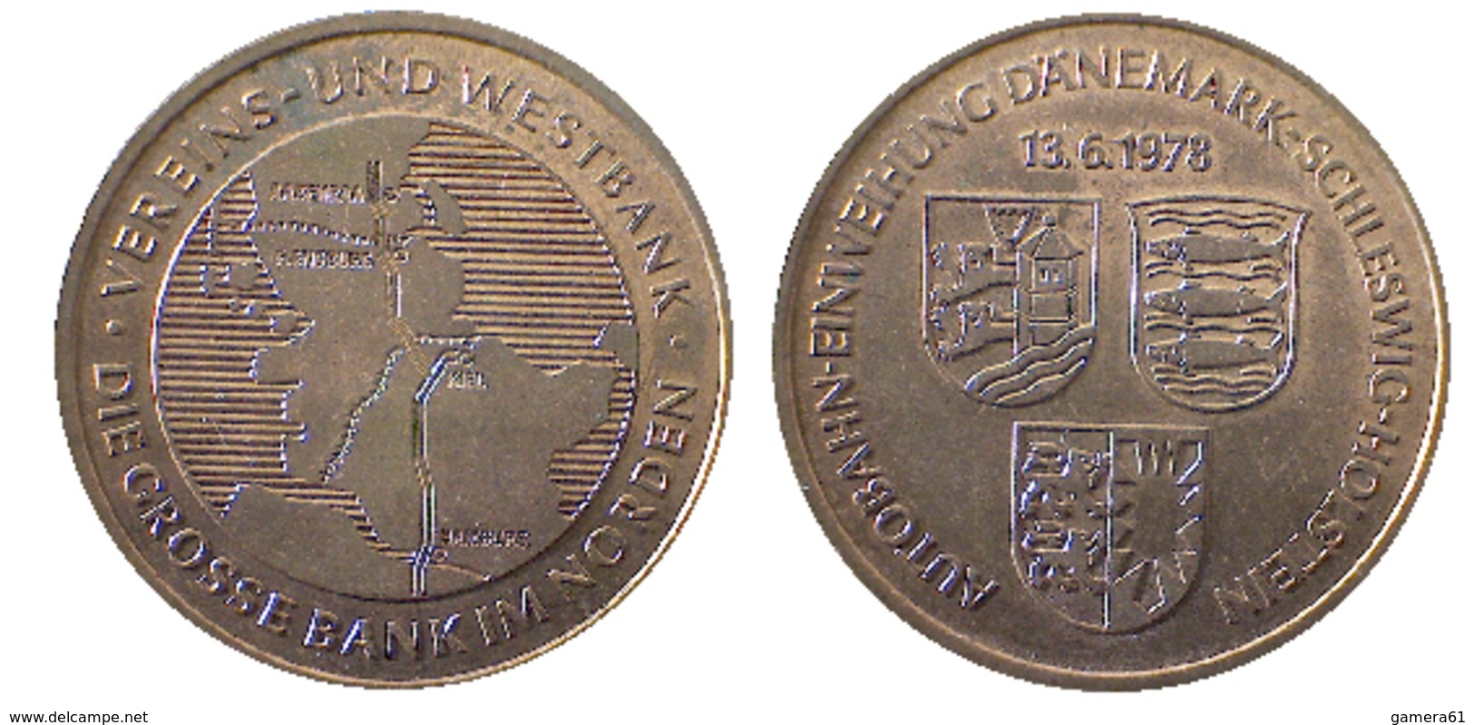 03649  MEDAL COMMEMORATIVE AUTOBAHNEINWEIHUNG DÄNEMARK SCHLESWIG HOLSTEIN - Autres & Non Classés