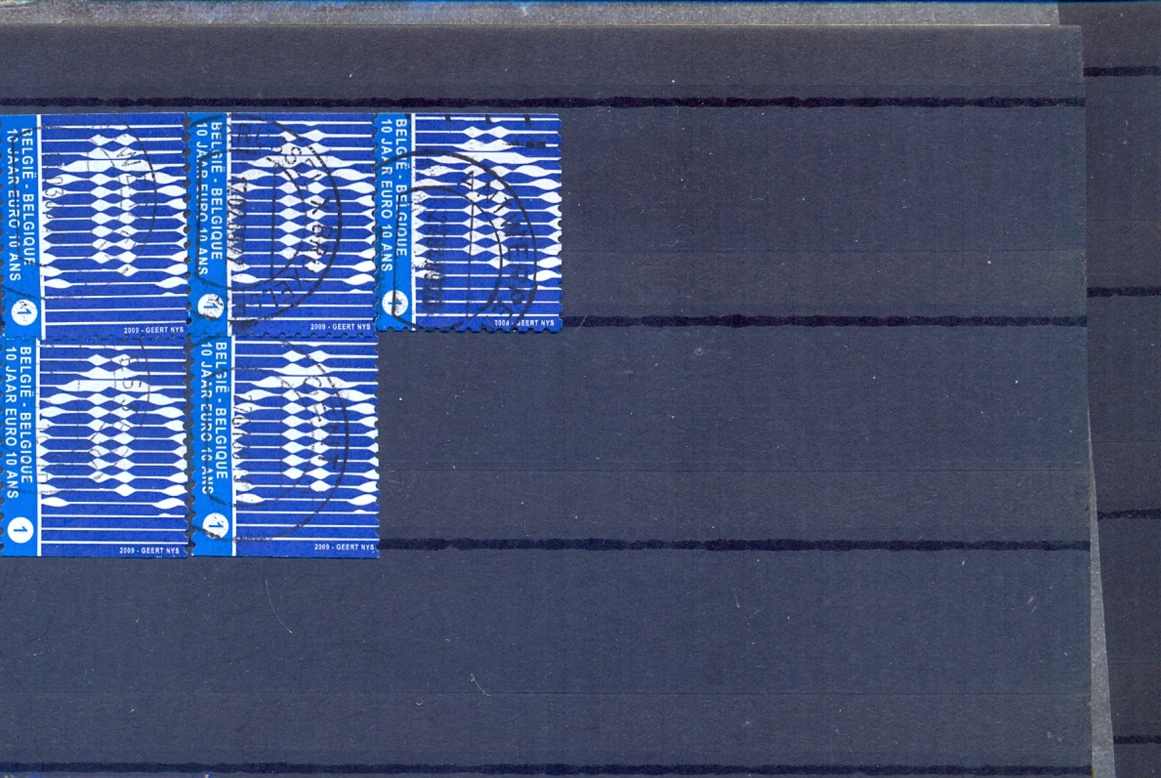 Belgium Boekje Carnet 2009 B100 EURO INTRODUCTION CEPT EUROPA 3873  Fine Used Gestempeld Not  Complete - Oblitérés