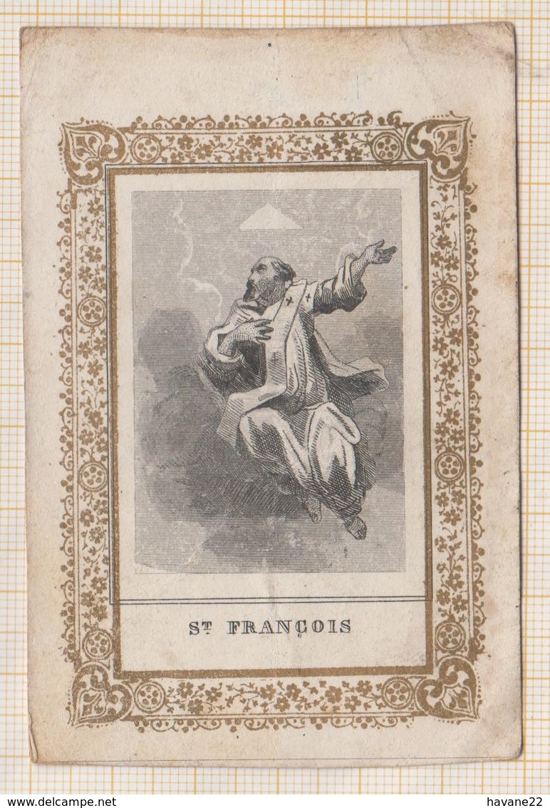 9AL1154 Image Pieuse - SAINT FRANCOIS - Images Religieuses