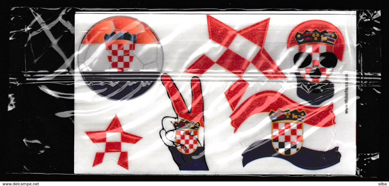 Croatia / Stickerfaces / Fun Face / Football / Sticker - Stickers