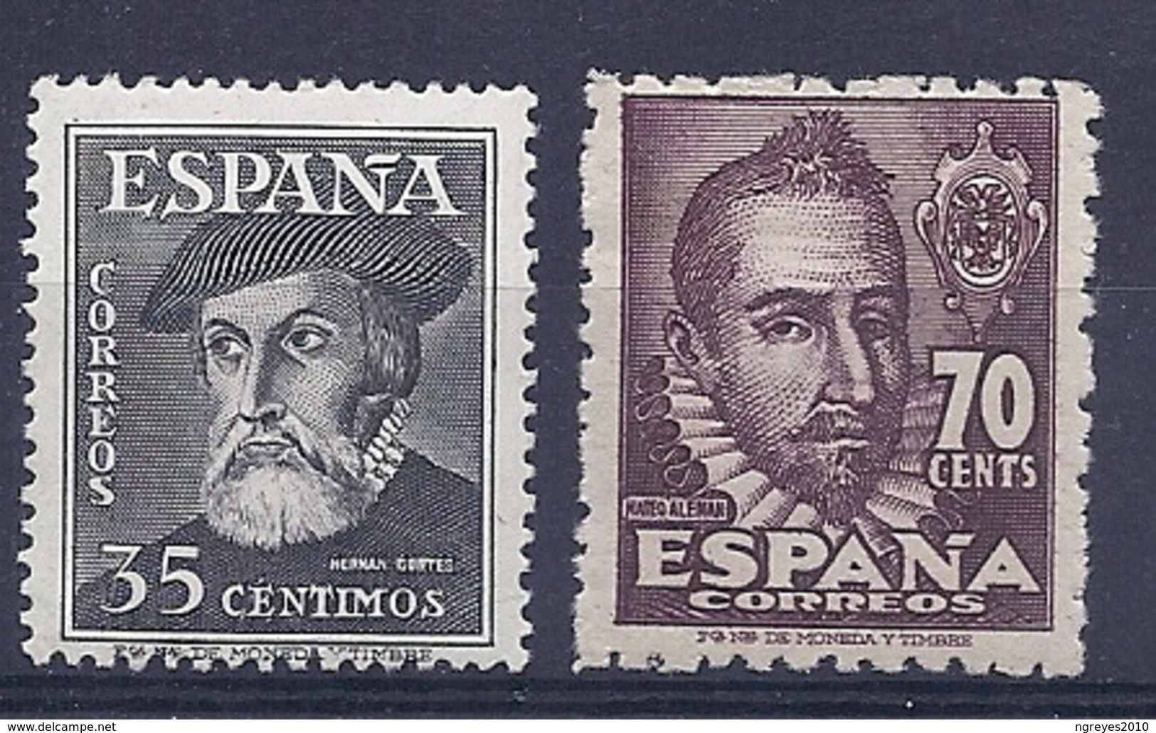 190031299   ESPAÑA  EDIFIL  Nº   1035/9  */MH - Ungebraucht