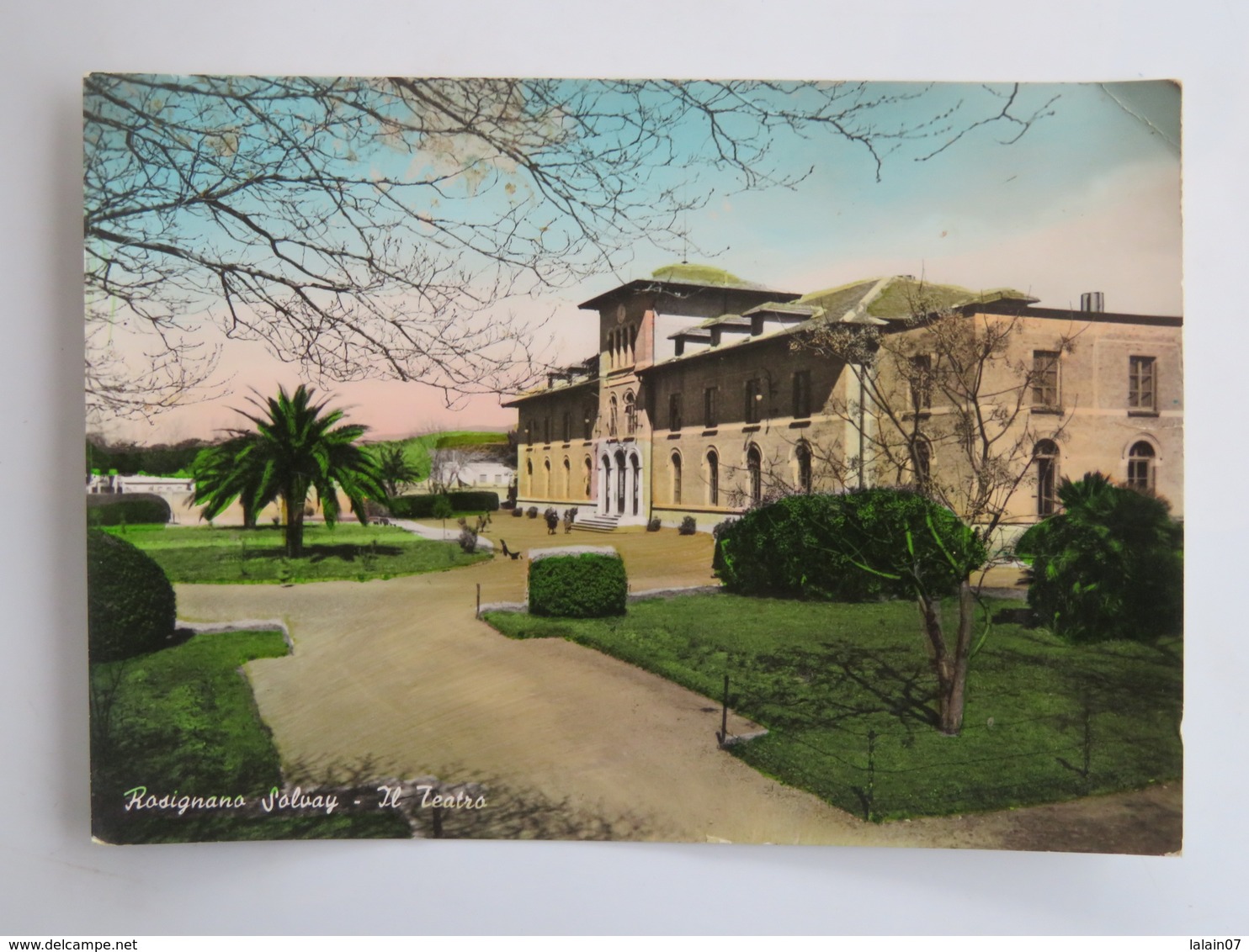 Carte Postale : Toscana : Rosignano Solvay : Il Teatro - Autres & Non Classés