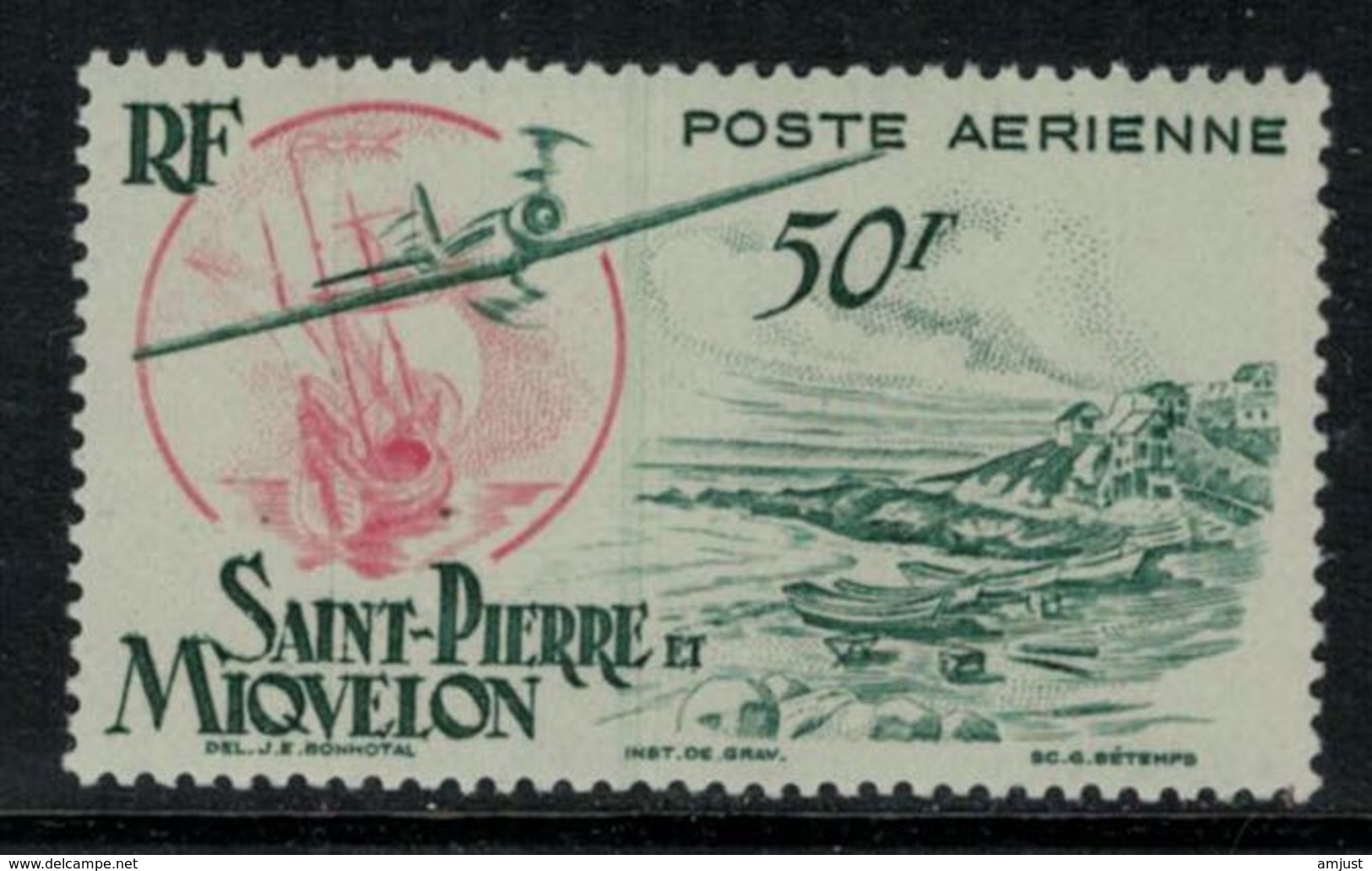 St.Pierre Et Miquelon // 1947 //  Poste Aérienne No.18 Y&T  Timbres Neufs ** MNH (sans Charnière) - Neufs