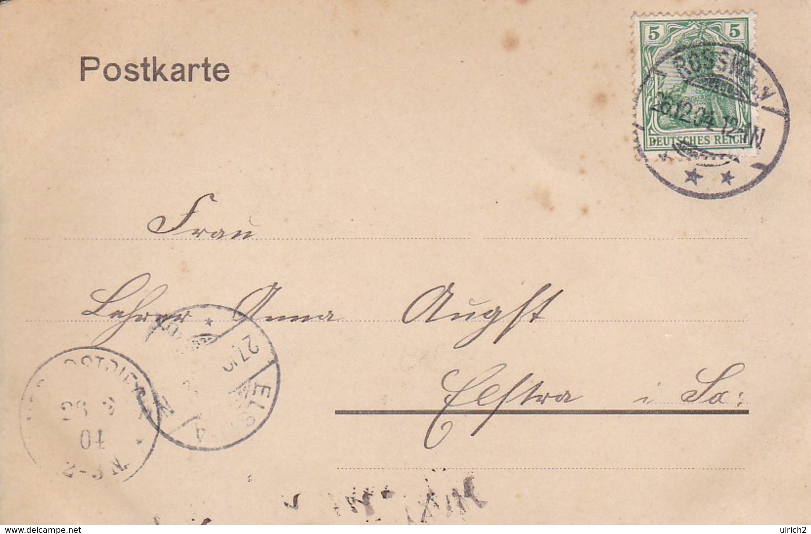 AK Partie Aus Dem Muldenthale - Muldental - 1904 (41033) - Rochlitz