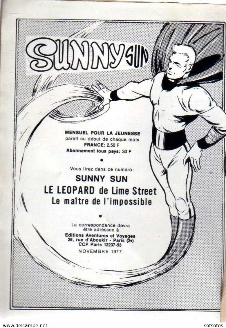 SUNNY SUN Album #4 (1978) - Mon Journal