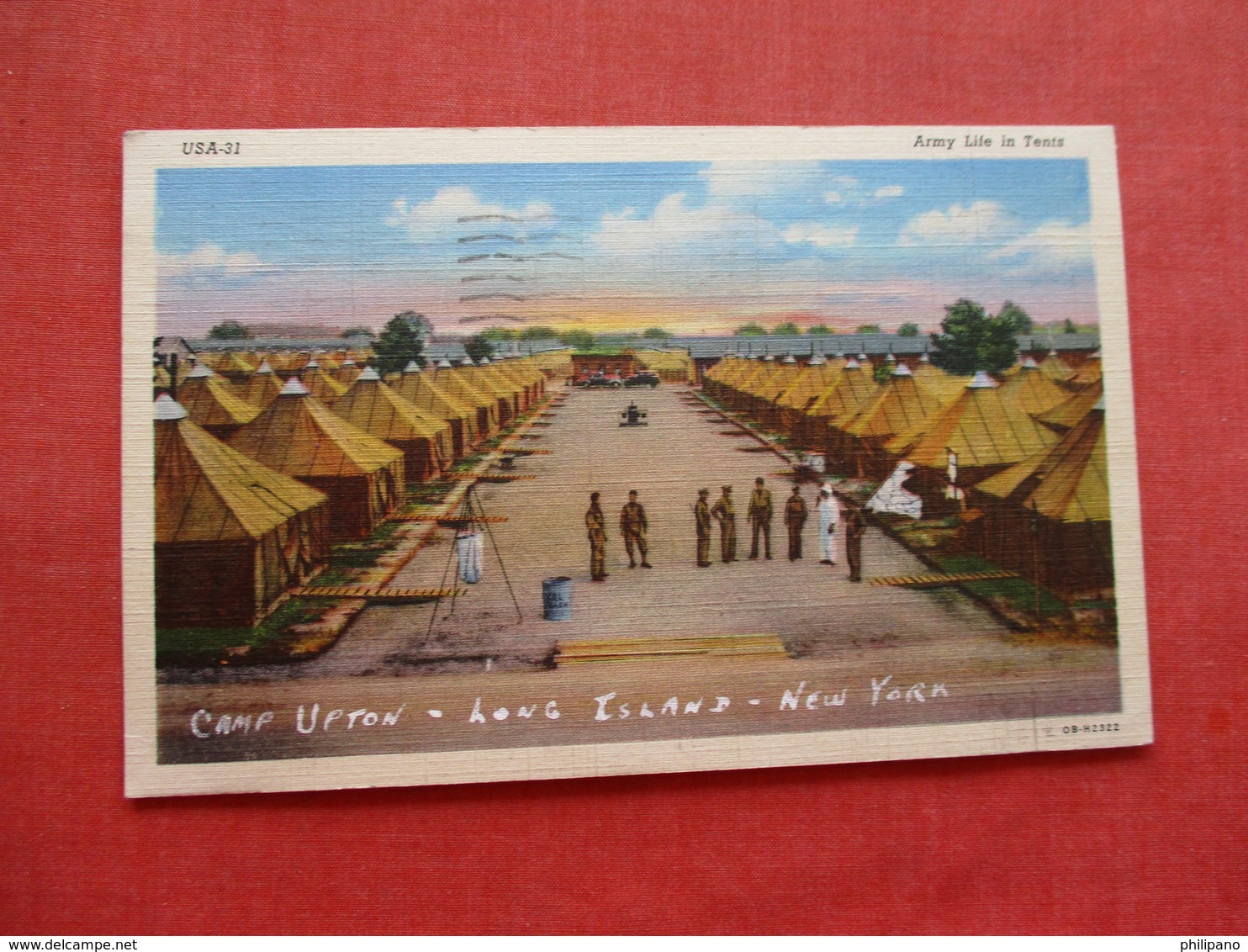 Military  Camp Upton   Long Island  NY   Ref 3328 - Long Island