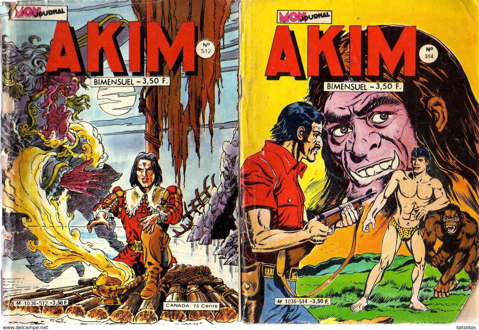 AKIM  #512 & 514 (1980/1) - Mon Journal