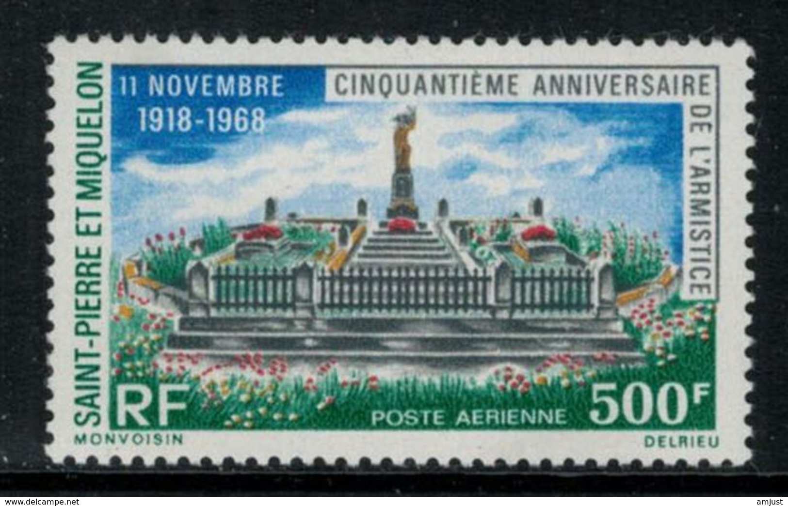 St.Pierre Et Miquelon // 1968 //  Poste Aérienne No.42 Y&T  Timbres Neufs ** MNH (sans Charnière) - Neufs