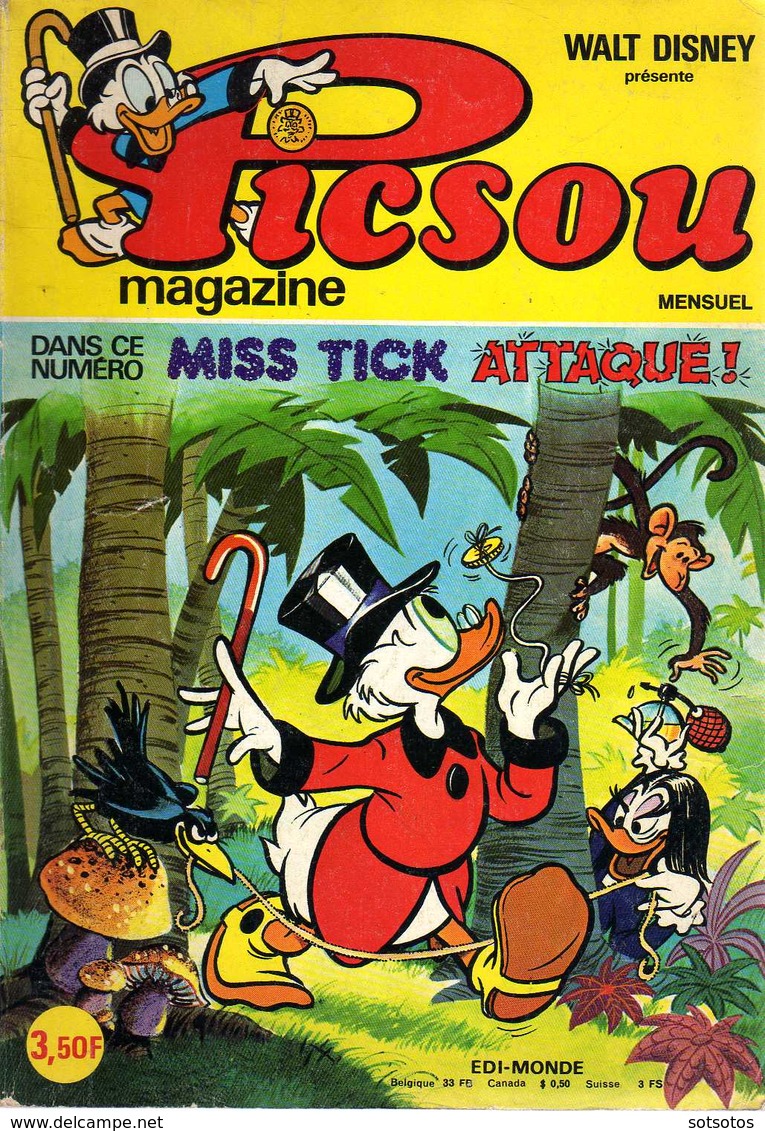 PICSOU Magazine #40 (1975) - Disney