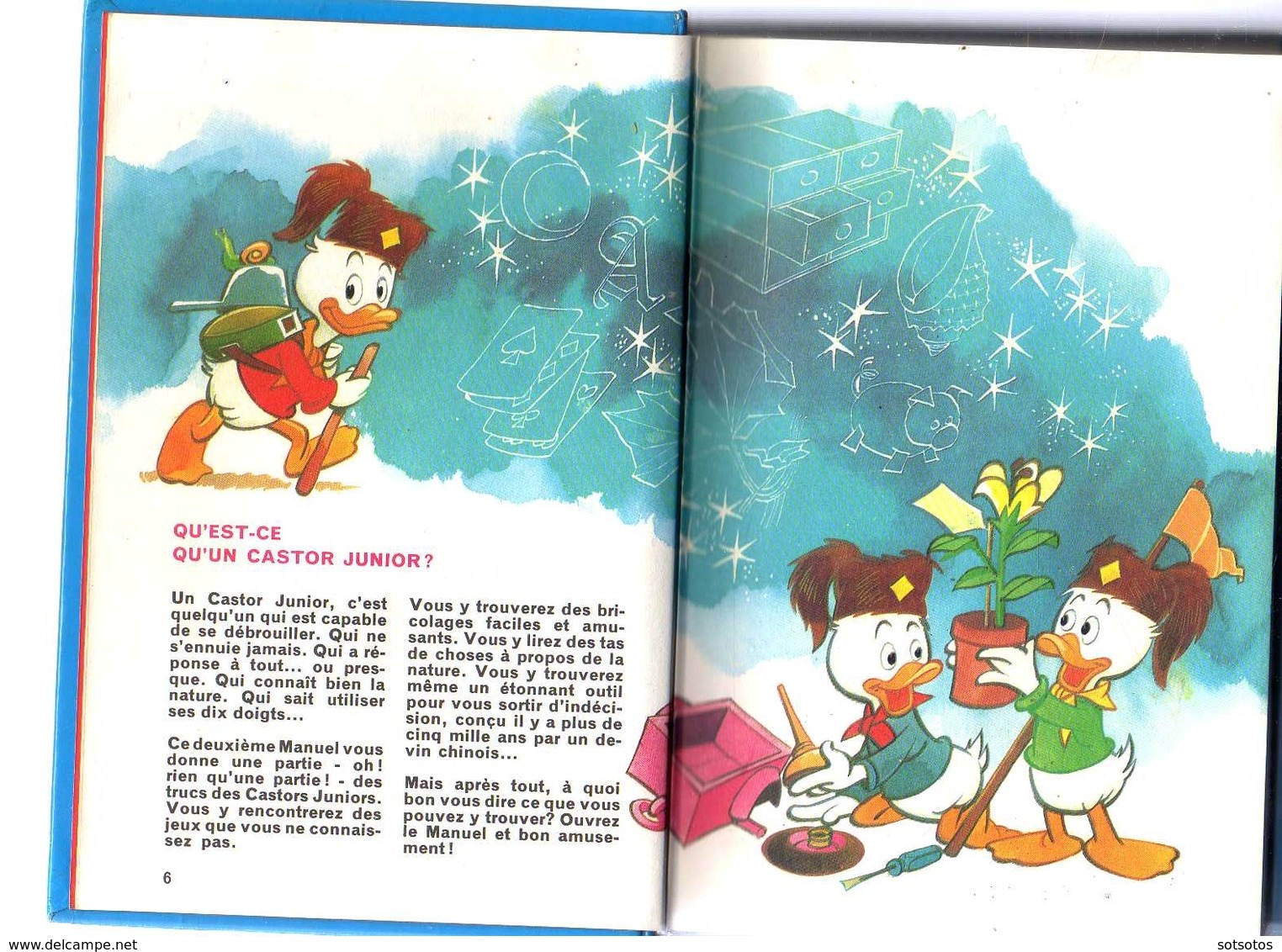 MANUEL DES CASTORS JUNIORS #2 (1975) - Parfait état Quasi Neuf - Disney