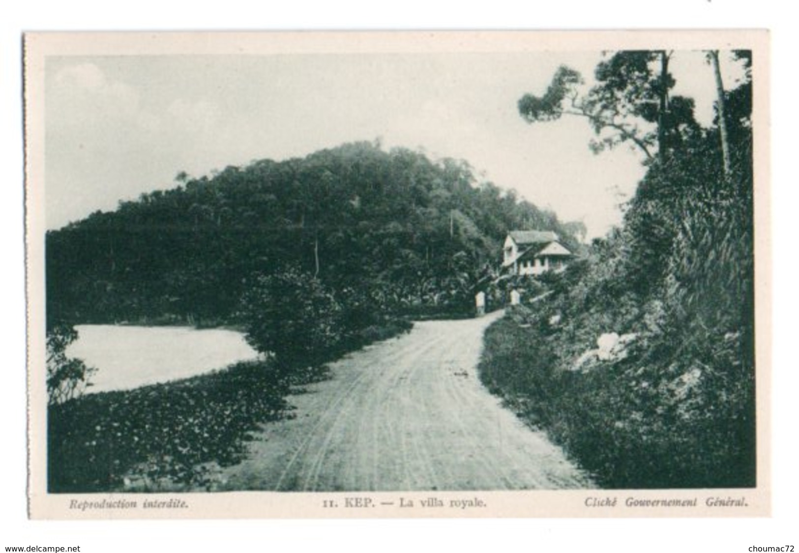 (Cambodge) 022, Kep, Ed De La Maison D'art Colonial 11, La Villa Royale - Cambodge