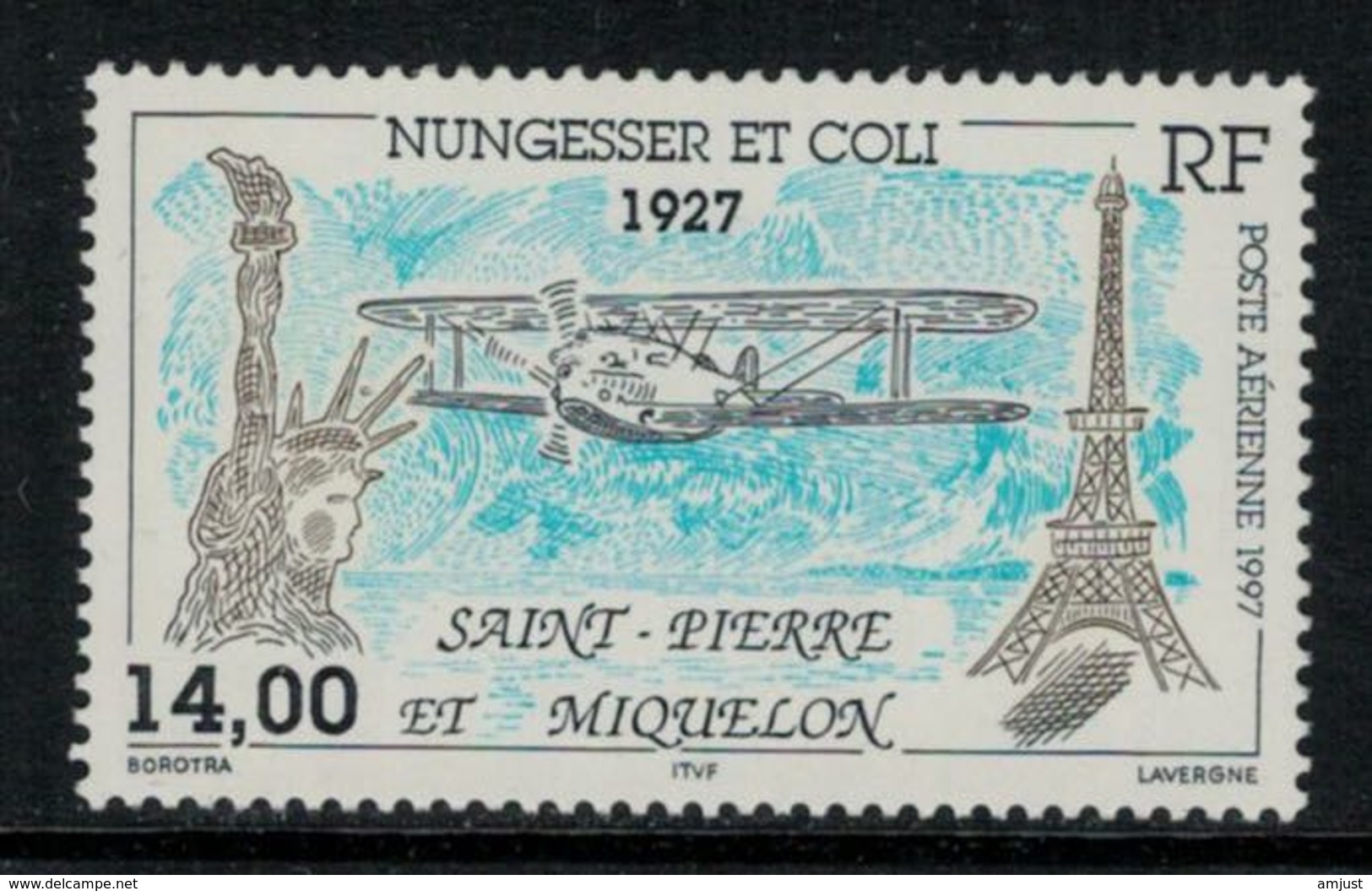 St.Pierre Et Miquelon // 1997 //  Poste Aérienne No.77 Y&T  Timbres Neufs ** MNH (sans Charnière) - Nuovi