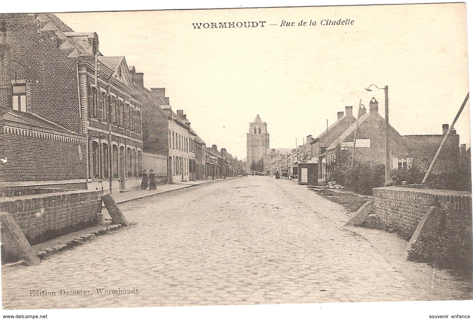 CPA Wormhout Wormhoudt Rue De La Citadelle 59 Nord - Wormhout