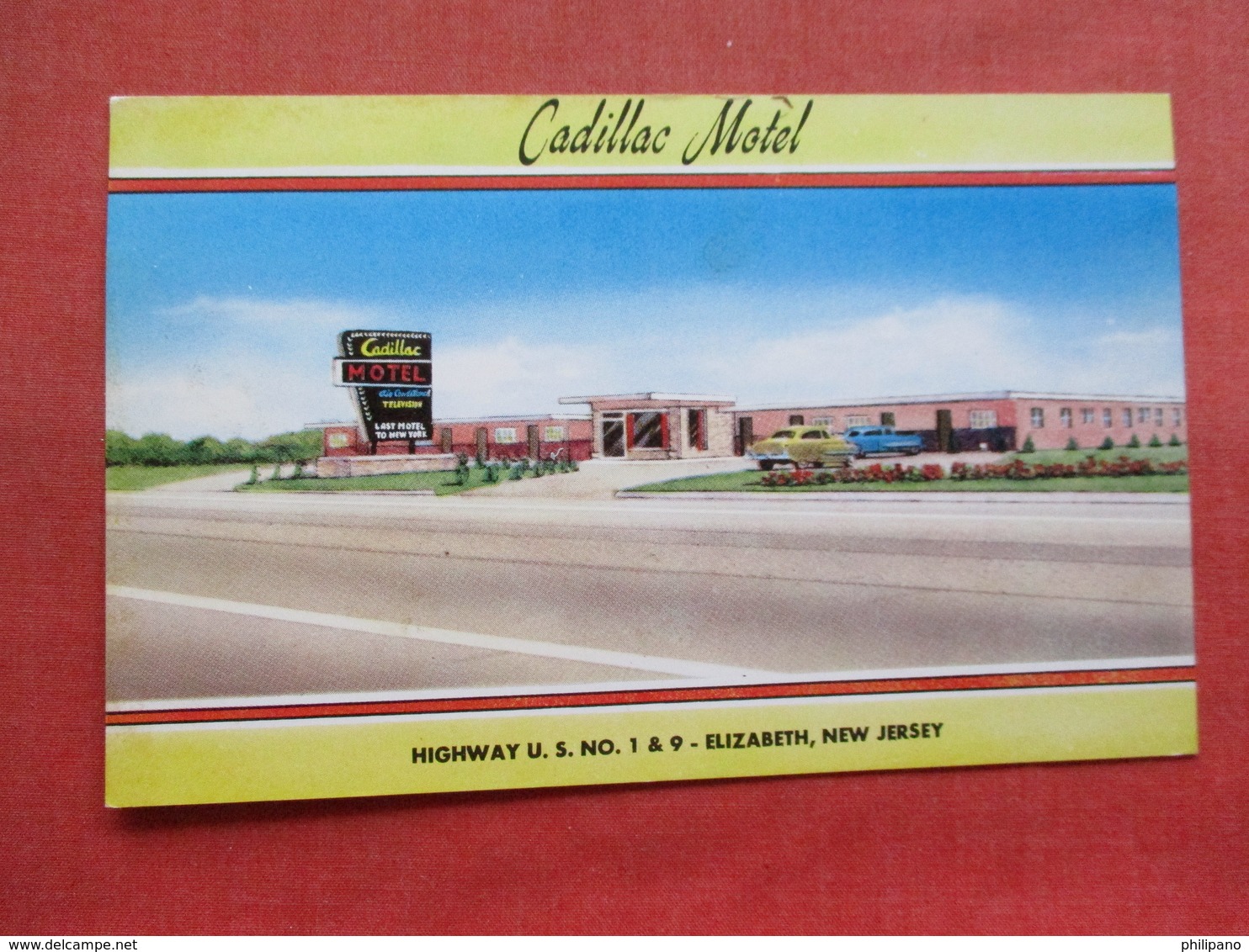 Cadillac Motel  Elizabeth New Jersey       Ref 3329 - Elizabeth