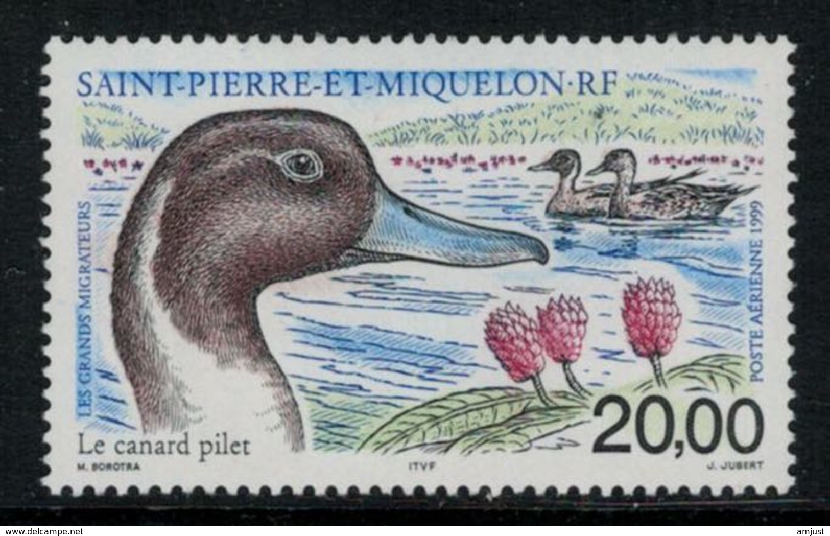 St.Pierre Et Miquelon // 1999 //  Poste Aérienne No.79 Y&T  Timbres Neufs ** MNH (sans Charnière) - Neufs