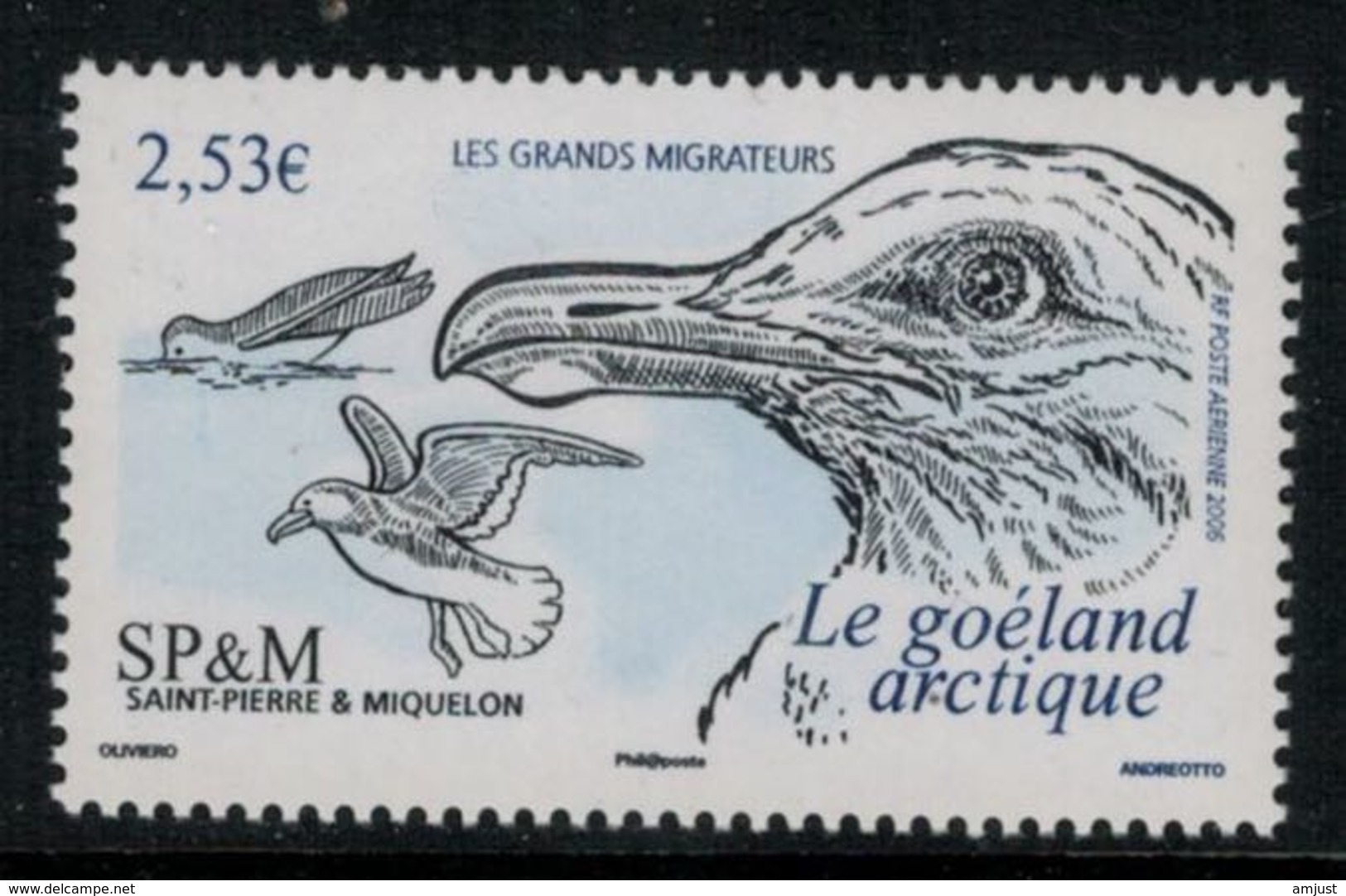 St.Pierre Et Miquelon // 2006 //  Poste Aérienne No.86 Y&T  Timbres Neufs ** MNH (sans Charnière) - Neufs