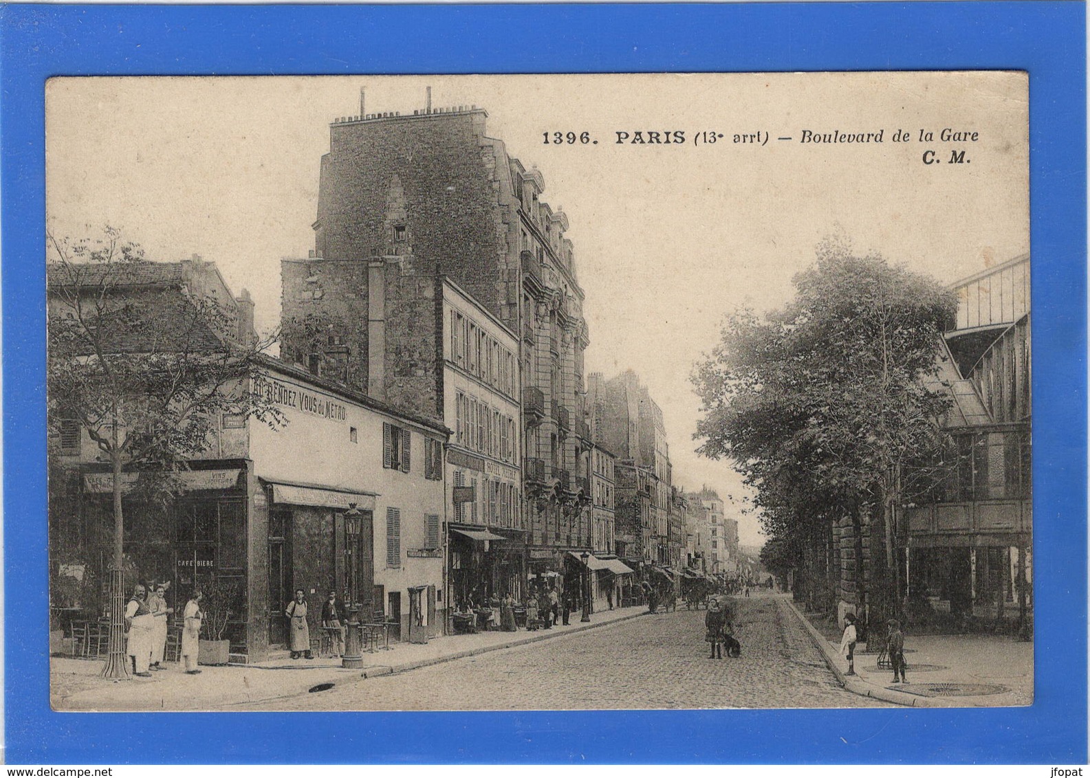 75 PARIS  - 13ème, Boulevard De La Gare - Arrondissement: 13