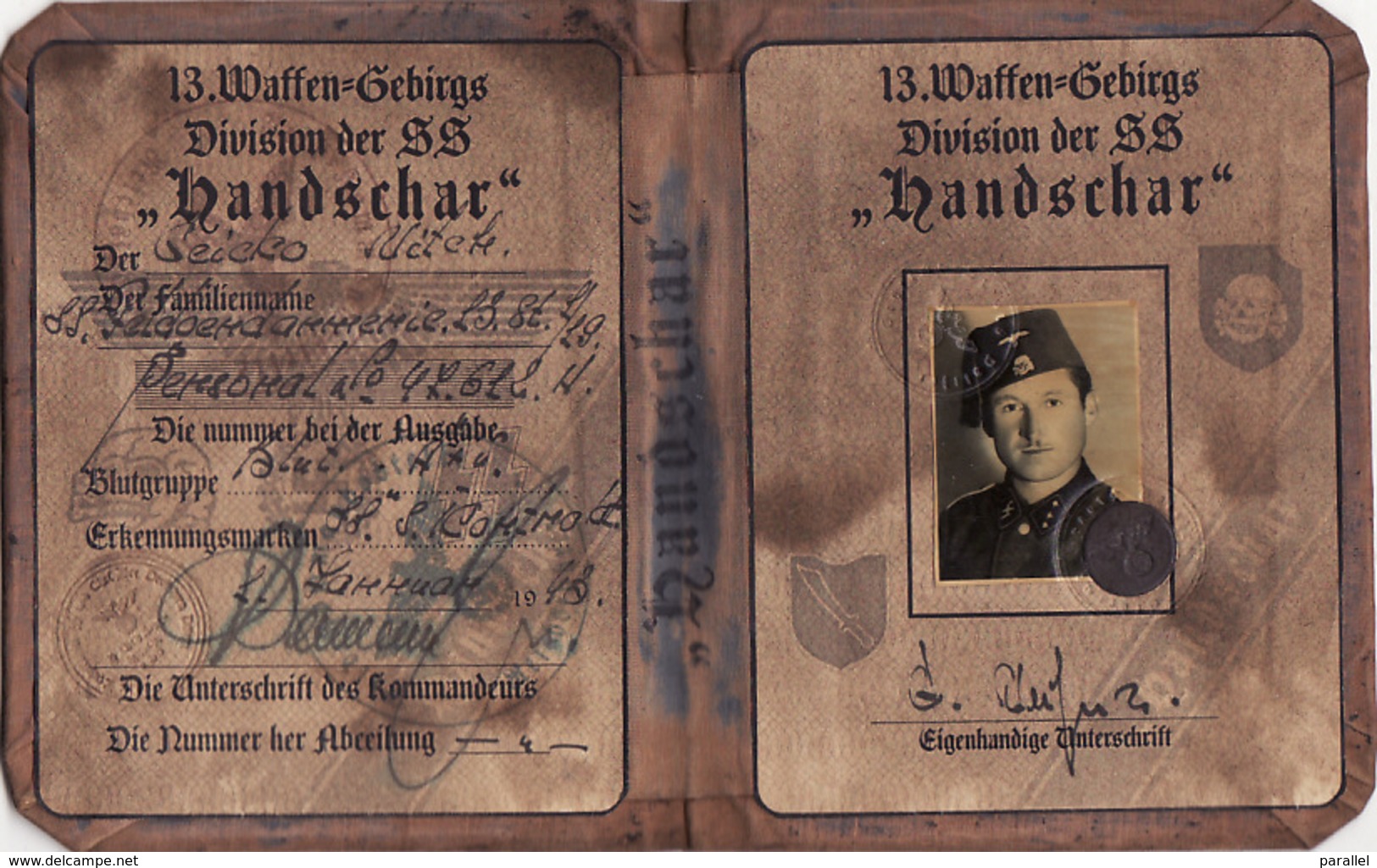 DOCUMENT III Reich. Nazi WW2 Germany.not Original - 1939-45