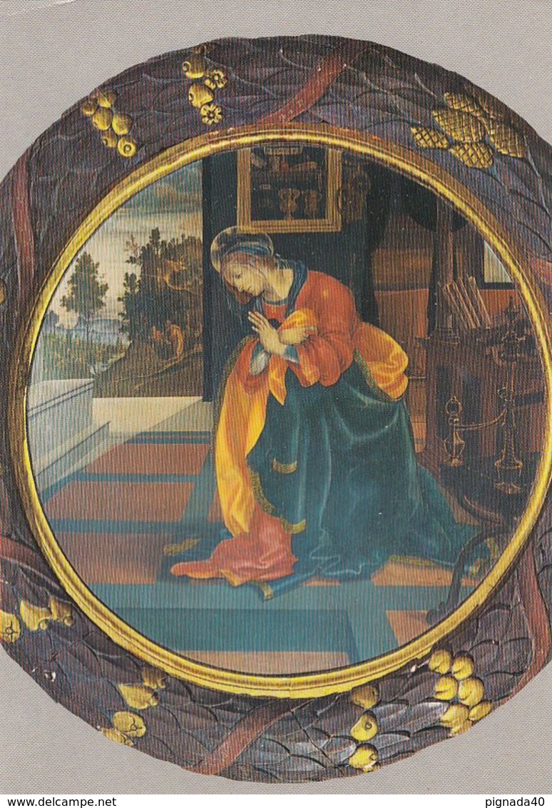 Cp , ITALIE , SAN GIMIGNANO, La Vergine Annunziata (Filippo Lippi) - Siena