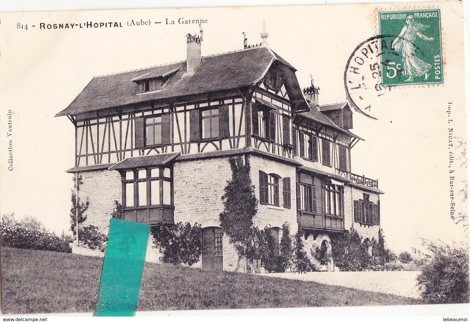 Val - 10 Aube  Cpa  ROSNAY-l'HOPITAL 814 - Autres & Non Classés