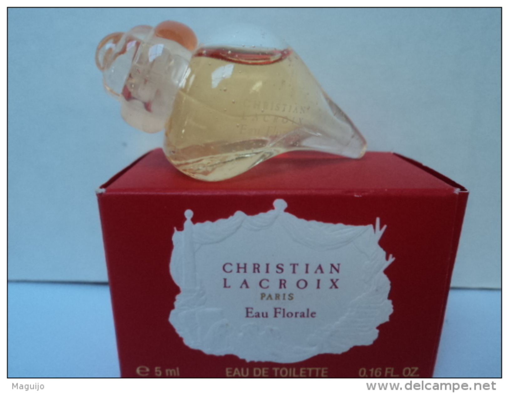 CHRISTIAN LACROIX "  EAU FLORALE"  MINI  EDT   5  ML  LIRE  ET VOIR !! - Miniatures Femmes (avec Boite)