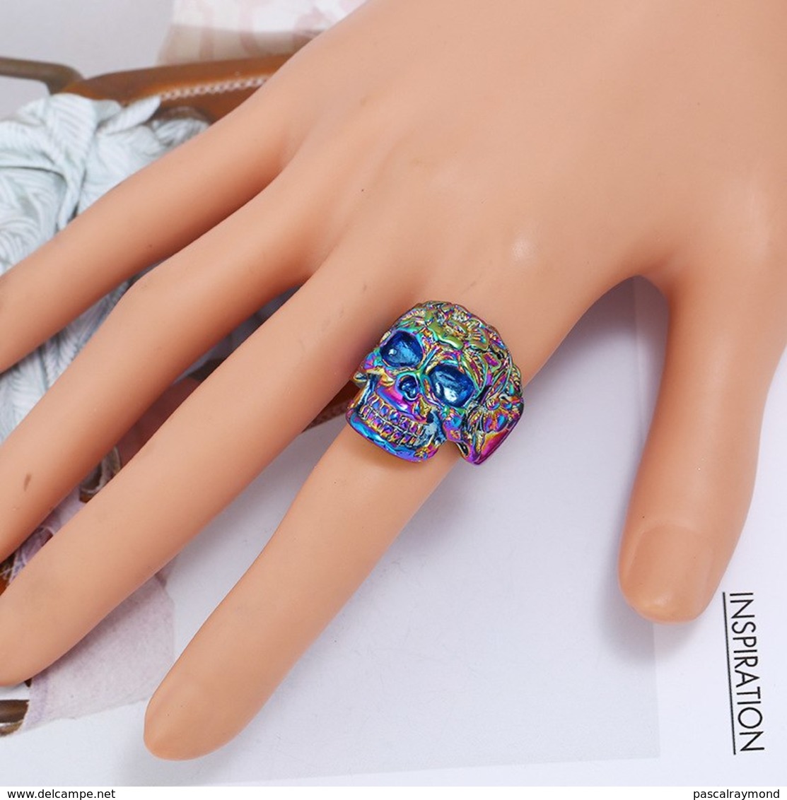 BAGUE SKULL COLORE - Rings