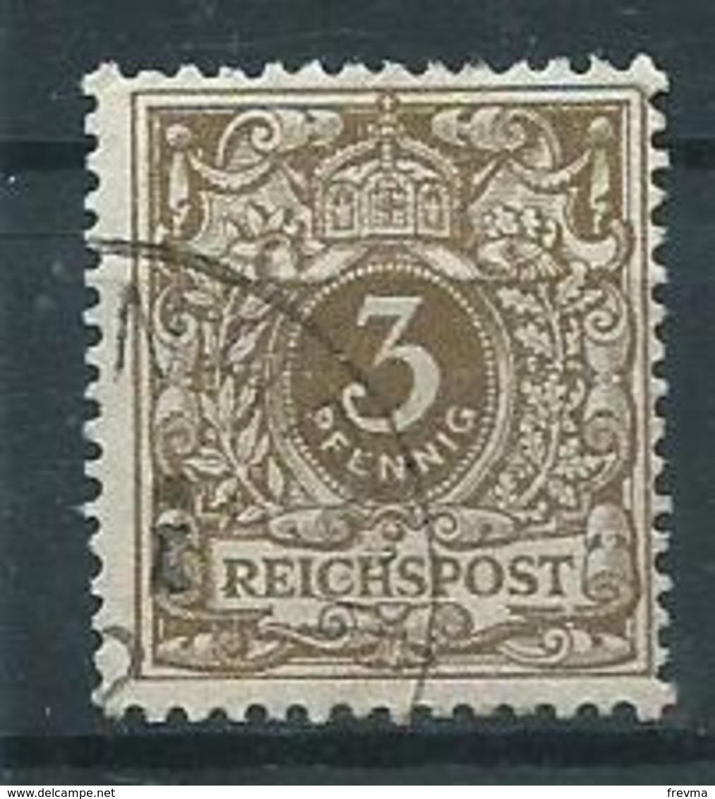 Timbre Allemagne 1880 - Gebruikt