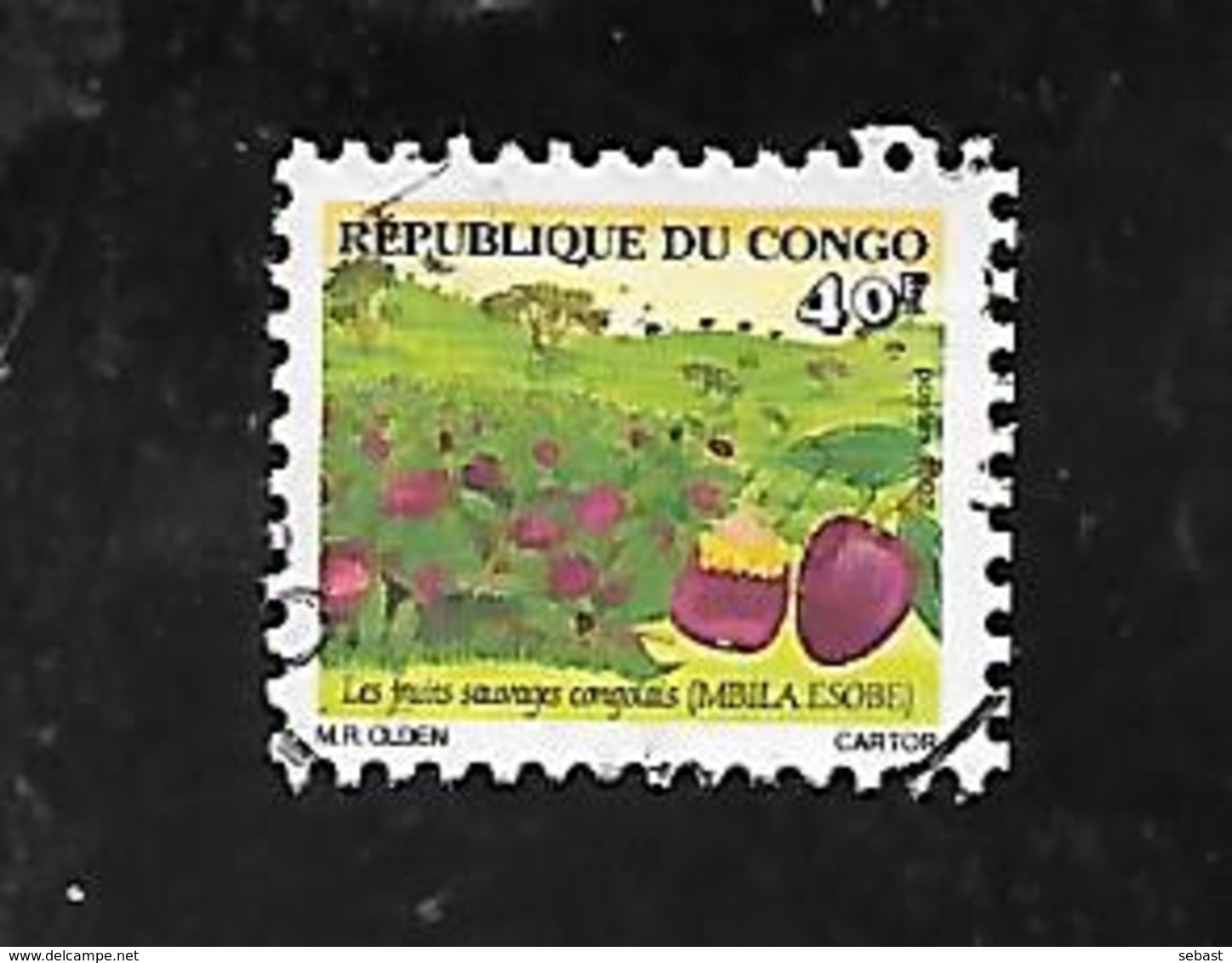 TIMBRE OBLITERE DU CONGO BRAZZA DE 2002 N+ MICHEL 1747 - Gebraucht