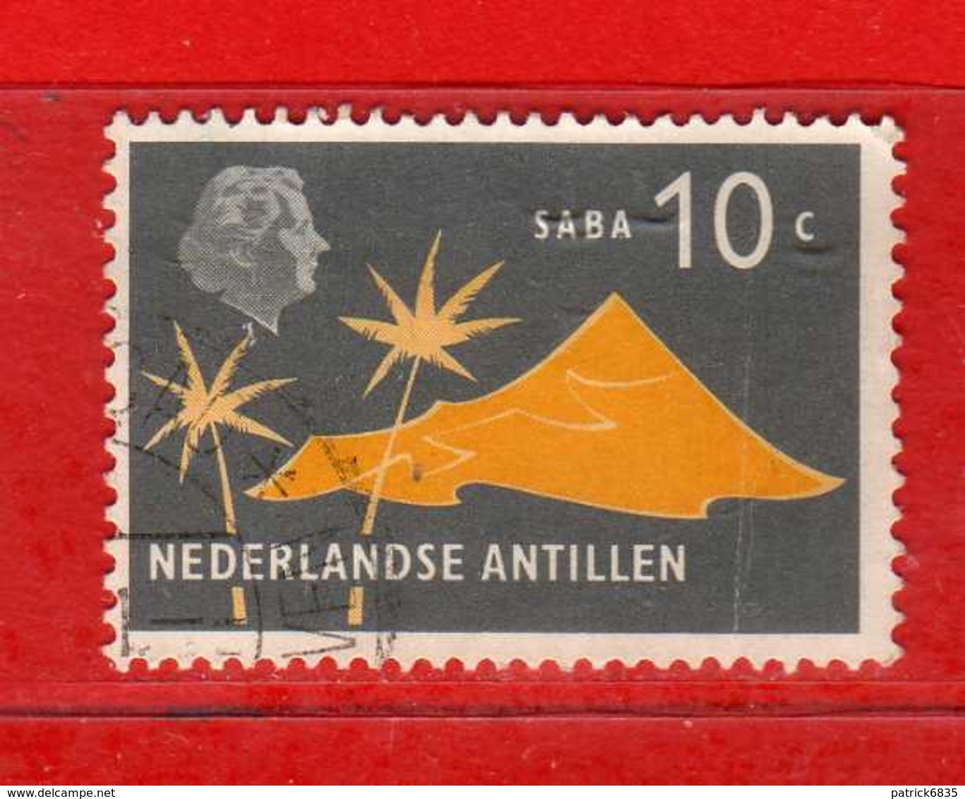 (Us.3) Nederlandse Antillen °-1958 - SABA.Yvert. 265 . Oblitérér. Usato.  Vedi Descrizione - Curaçao, Antille Olandesi, Aruba