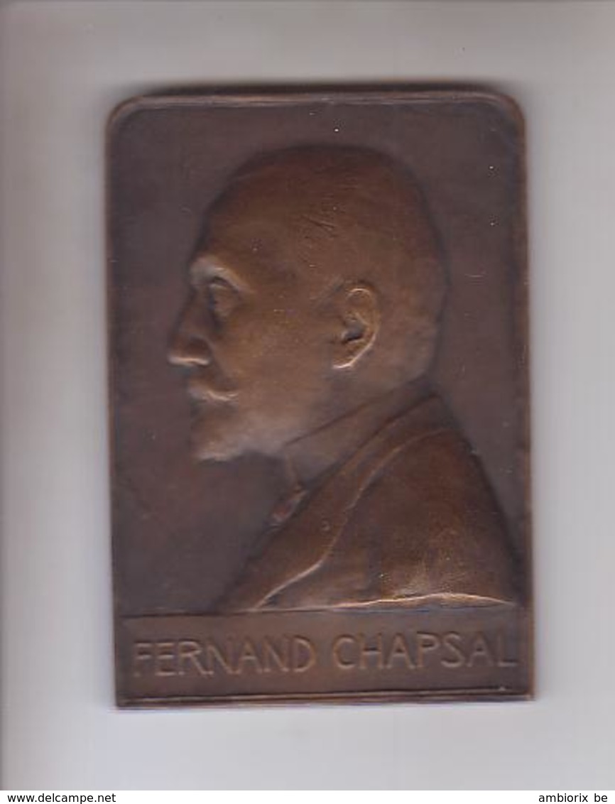 Fernand CHAPSAL - Médaille En Bronze - Professionnels / De Société