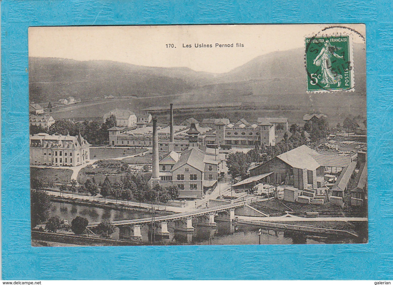 Pontarlier. - Les Usines Pernod Fils. - Pontarlier