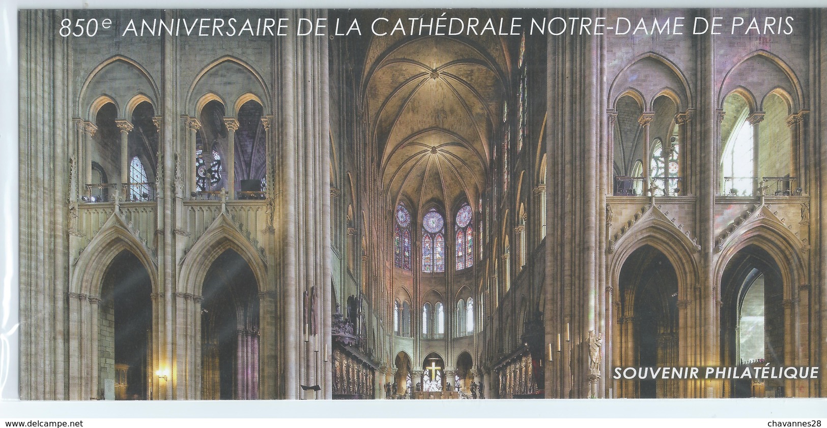 Souvenir Philatélique 2013 850è Anniversaire De La Cathédrale Notre-Dame De Paris Sous Blister Neuf Y&T 78 - Altri & Non Classificati